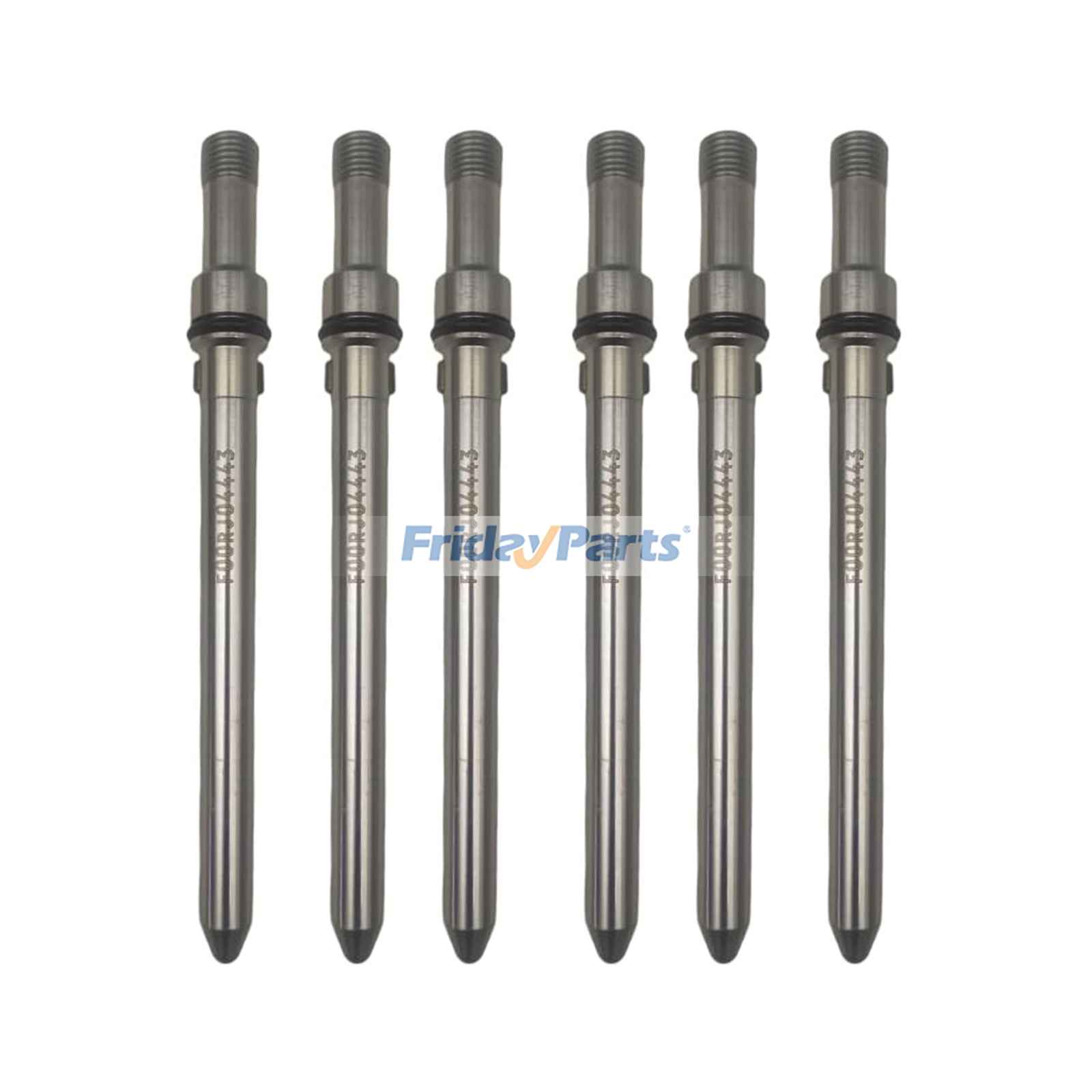 6 conectores de inyector de combustible para motor Cummins ISB - Reemplaza a Bosch F00RJ04443