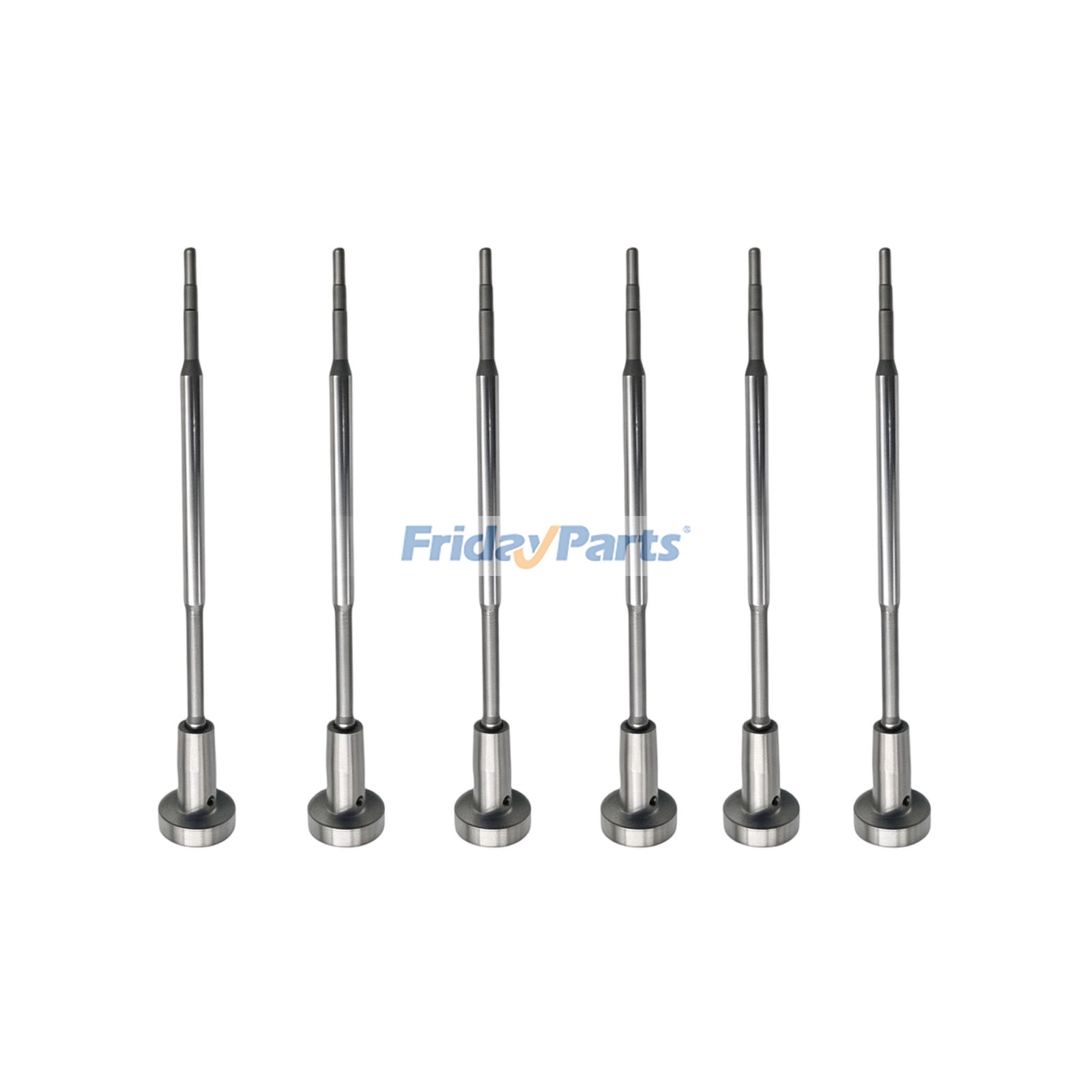 6 Pieces Fuel Injector Control Valve Set for Weichai Engine WP10 WP12 Jac 9.7D Foton 11.6D - Replaces Bosch F00RJ01727 Premium Quality with 3-Year Warranty