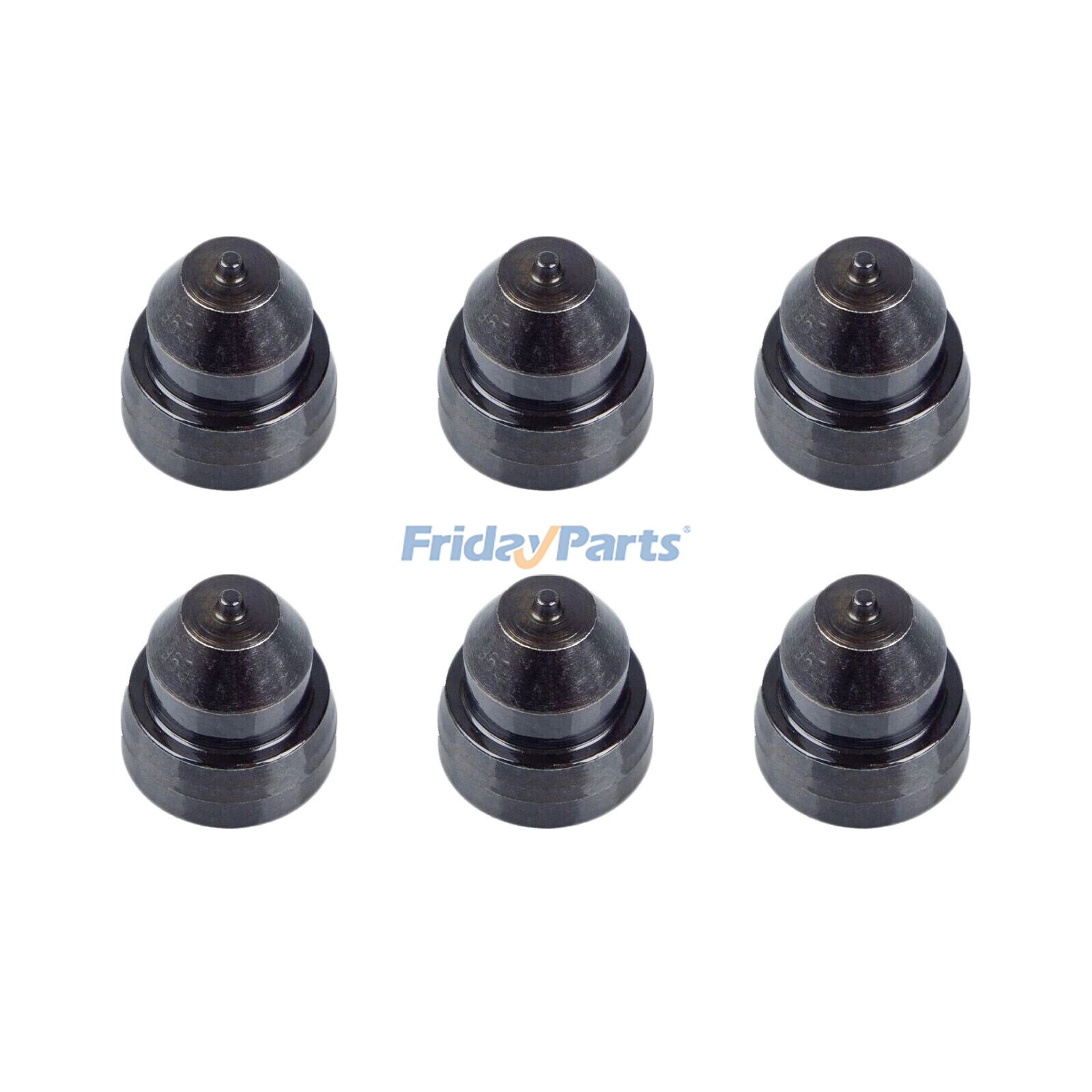 6 piezas de copas para inyectores de combustible 3077716 para motores Cummins K19 K38 K50 QSK19. Calidad superior con 3 años de garantía.