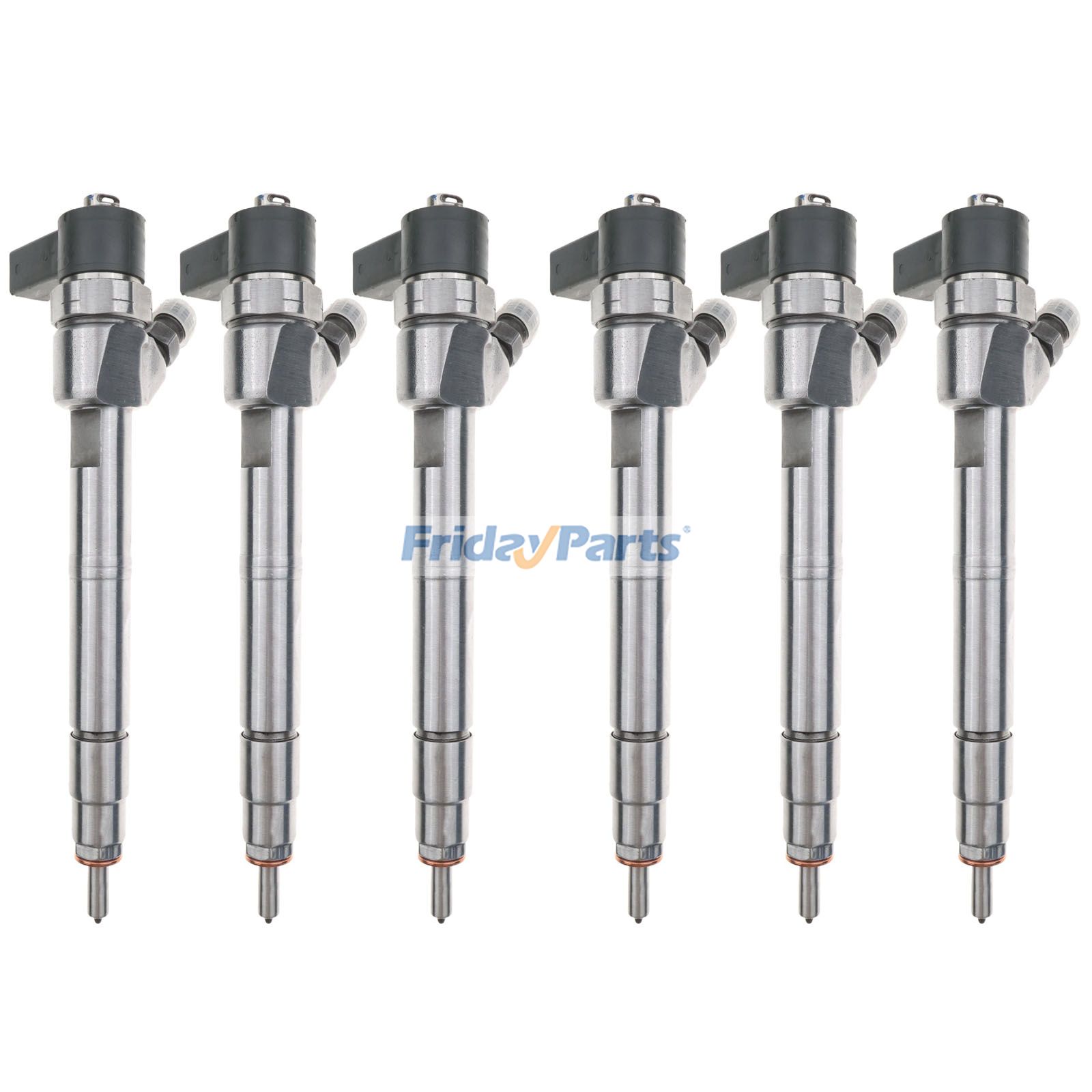 6 Pieces Fuel Injector for Mercedes-Benz E320 C200 S320 E270 E200 2002-2010 - Replaces Bosch 0986435127 0445110193