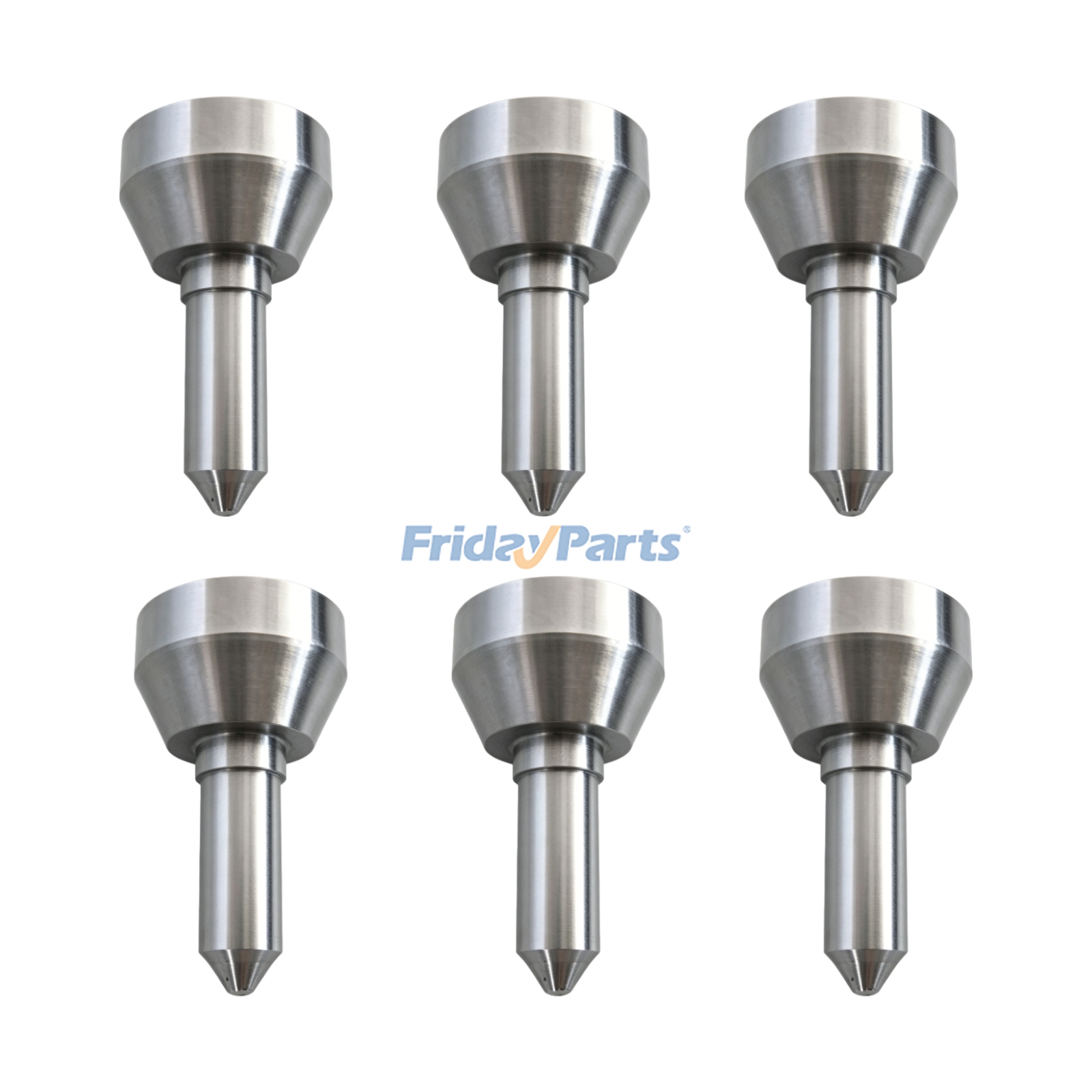6 Pieces Fuel Injector Nozzle 3126-4752 for Caterpillar CAT Engine 3126B 3126 3126E Excavator 322C 325C M325C Loader 950G 962G 938G II 953C 963C