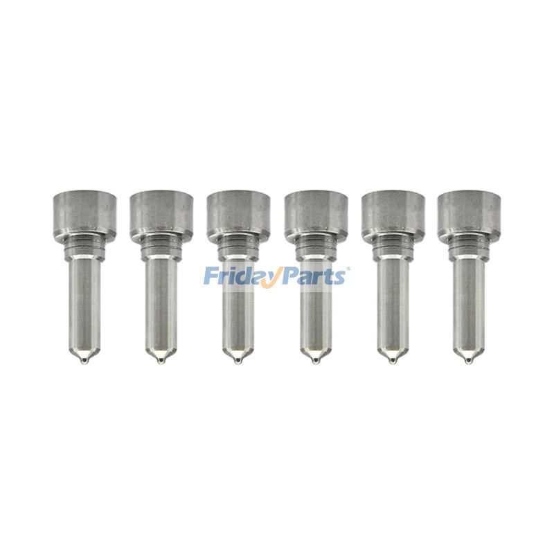 Lot de 6 buses d'injecteur de carburant L219PBC pour moteur John Deere 6081 6105 6125 tracteur 9100 9200 9300 9400 9300T 9400T