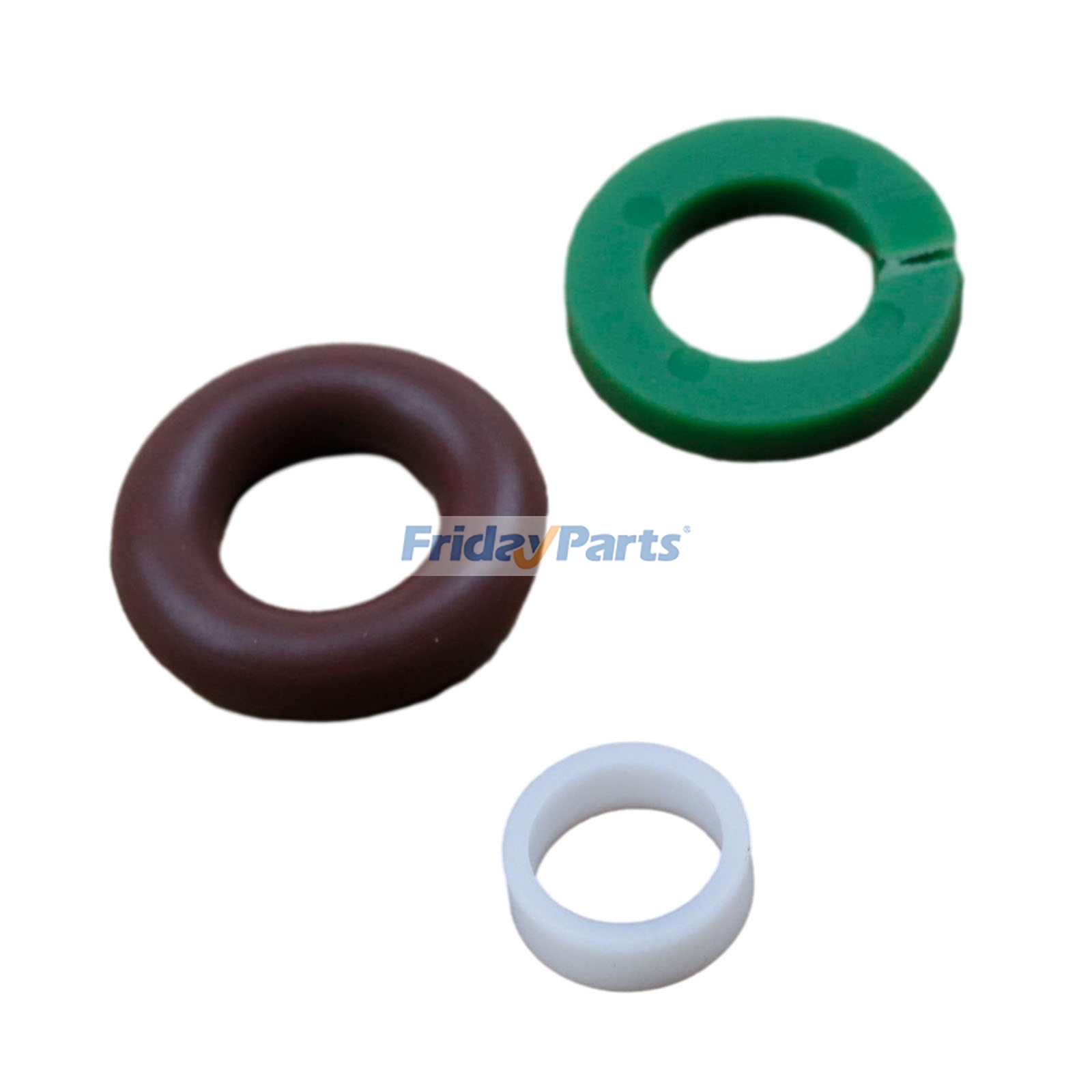 Conjunto de 6 peças de vedação para injetor de combustível compatível com Audi S4 A5 S5 A6 S6 A8 S8 e Volkswagen Touareg (2009-2018). FridayParts