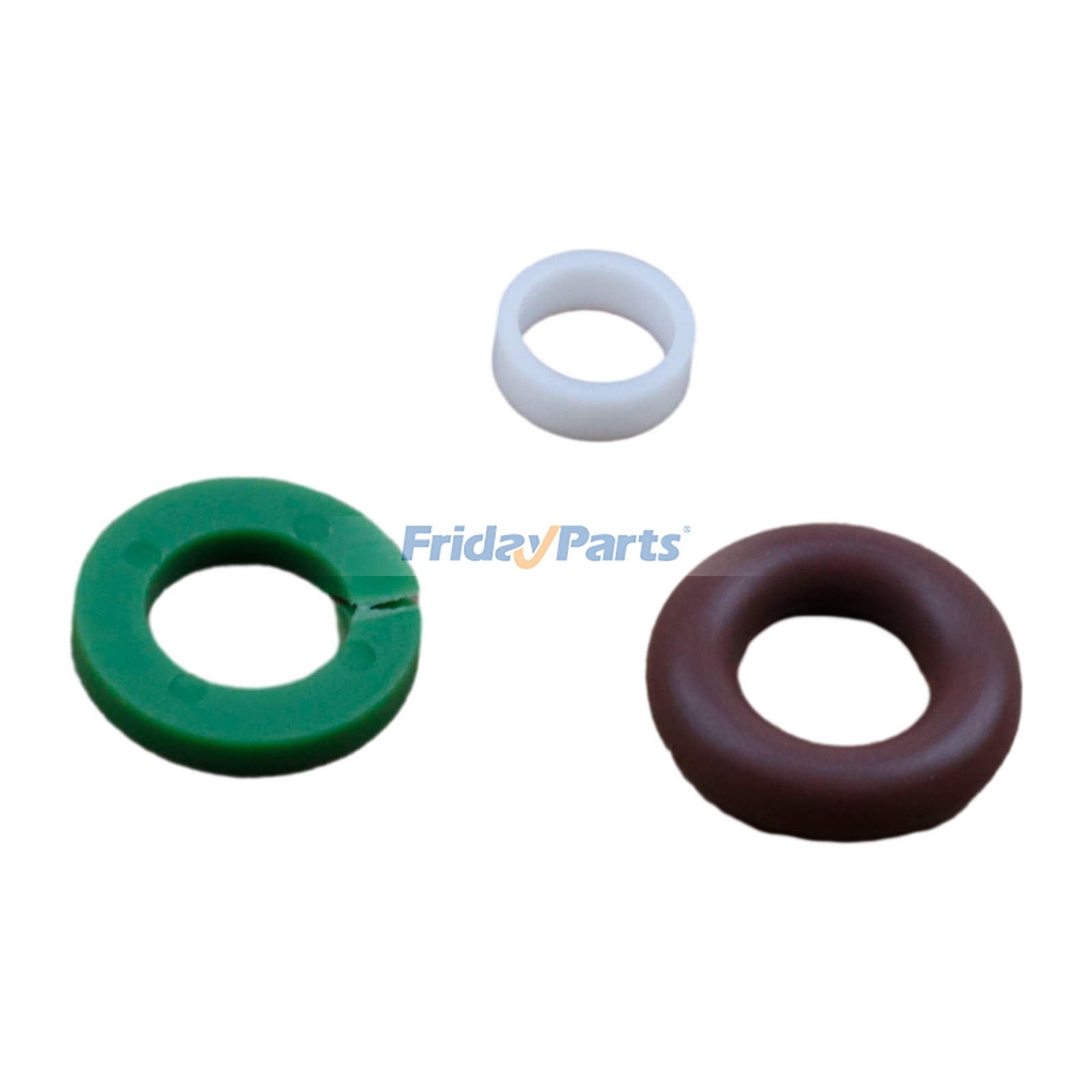 Conjunto de 6 peças de vedação para injetor de combustível compatível com Audi S4 A5 S5 A6 S6 A8 S8 e Volkswagen Touareg (2009-2018). para Veículo