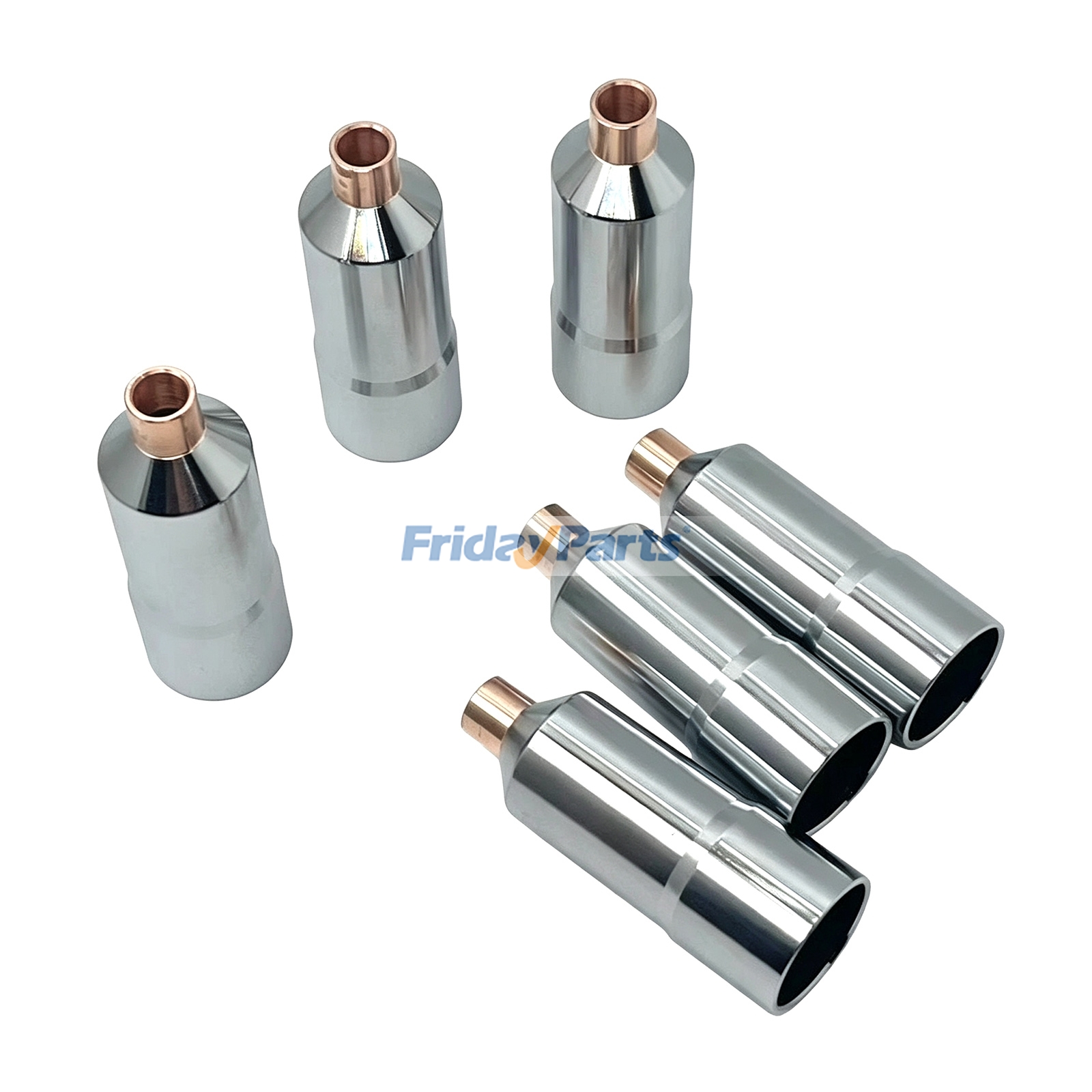 6 Pieces Fuel Injector Sleeve 1117-61190 for Hino Engine J08E Kobelco Excavator SK350-8