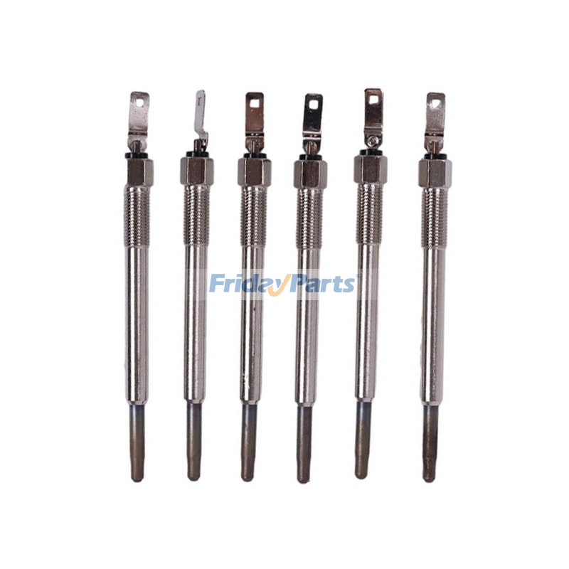 6 stück Glow Plug 304131R1 304131R3 343894R1 für CASE International Motor D166 D188 D236 D282 D301 Farmall Traktor 340 460 504 706 27G