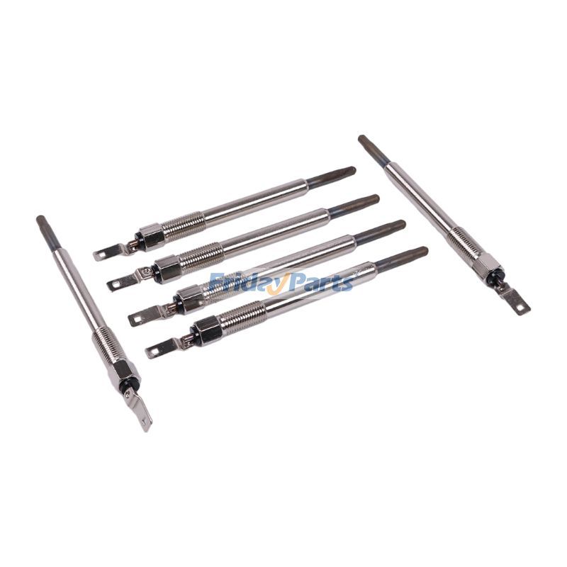 6 Pieces Glow Plug 304131R1 304131R3 343894R1 for CASE International Engine D166 D188 D236 D282 D301 Farmall Tractor 340 460 504 706 27G