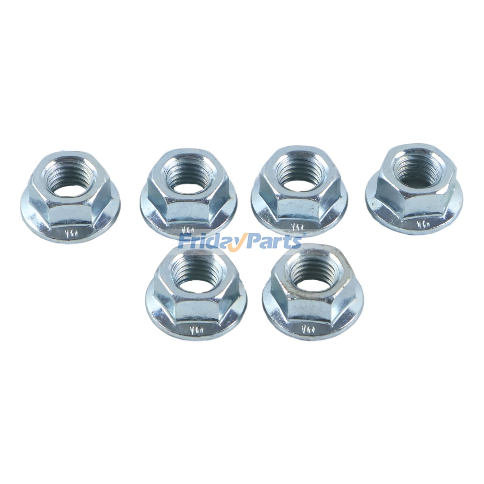 Écrou de blocage de bride de broche de chariot de golf 6 pièces N6746 PRT-6746 pour Club Car G&E 2004-up DS