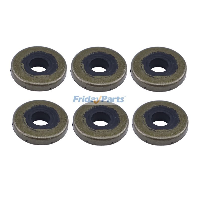 6 juntas de ojal 3900267 para motores Cummins 4B3.9 y 6B5.9