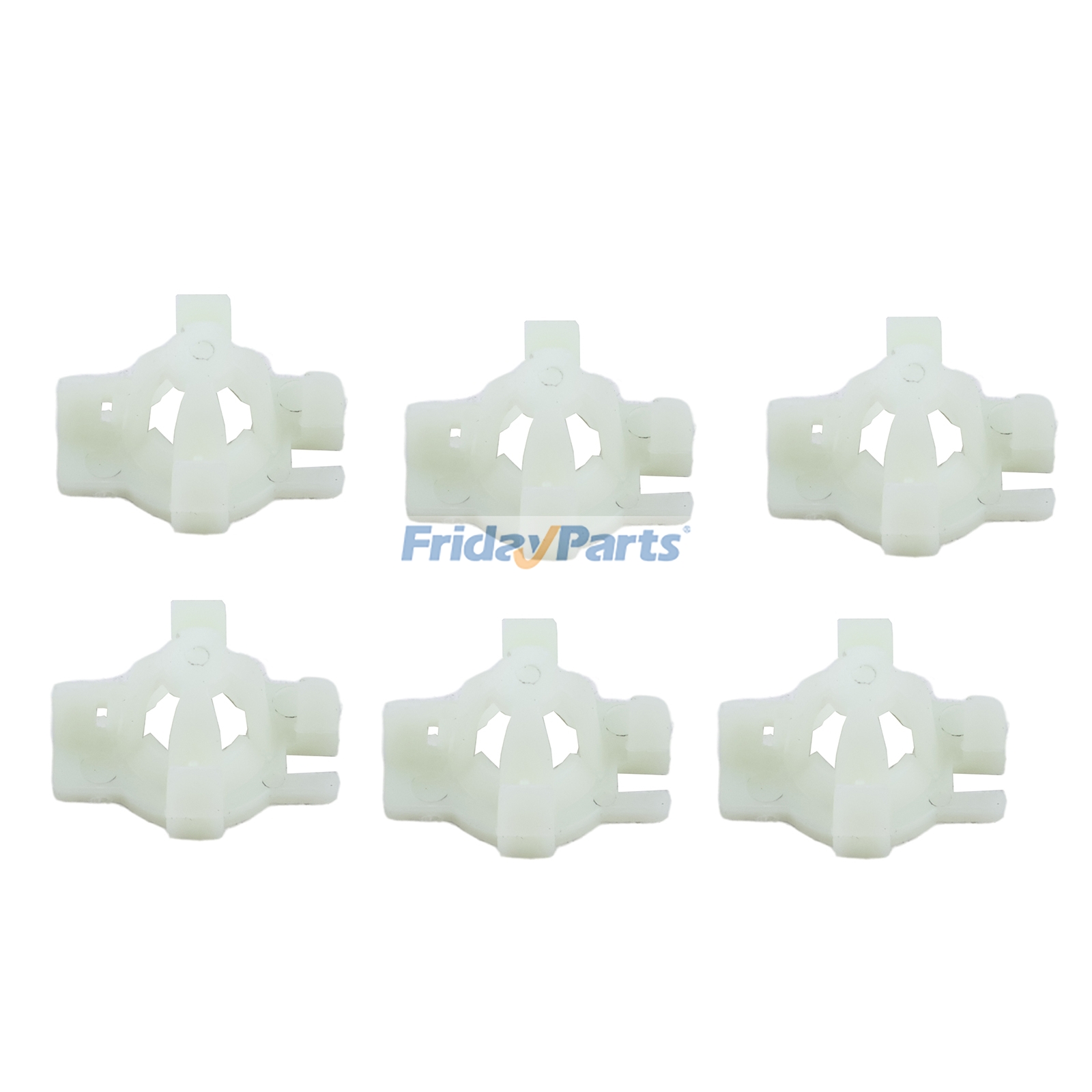 6 Pieces Headlight Mounting Bracket Clip 55156879AB for Jeep Grand Cherokee WJ 2000-2006