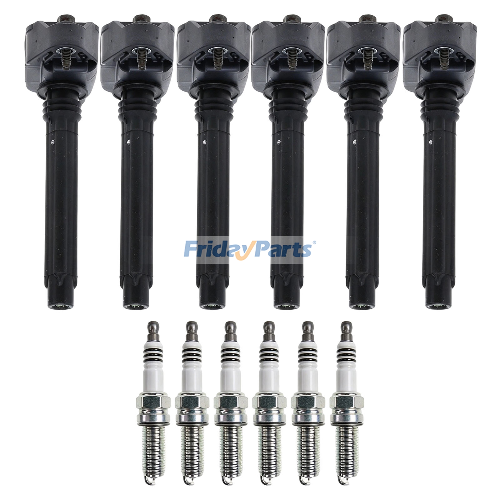 6 Pieces Ignition Coil & Iridium Spark Plug 68223569AD 93175 for Chrysler Pacifica Dodge Durango Ram 1500 3.6L V6 2016-2021