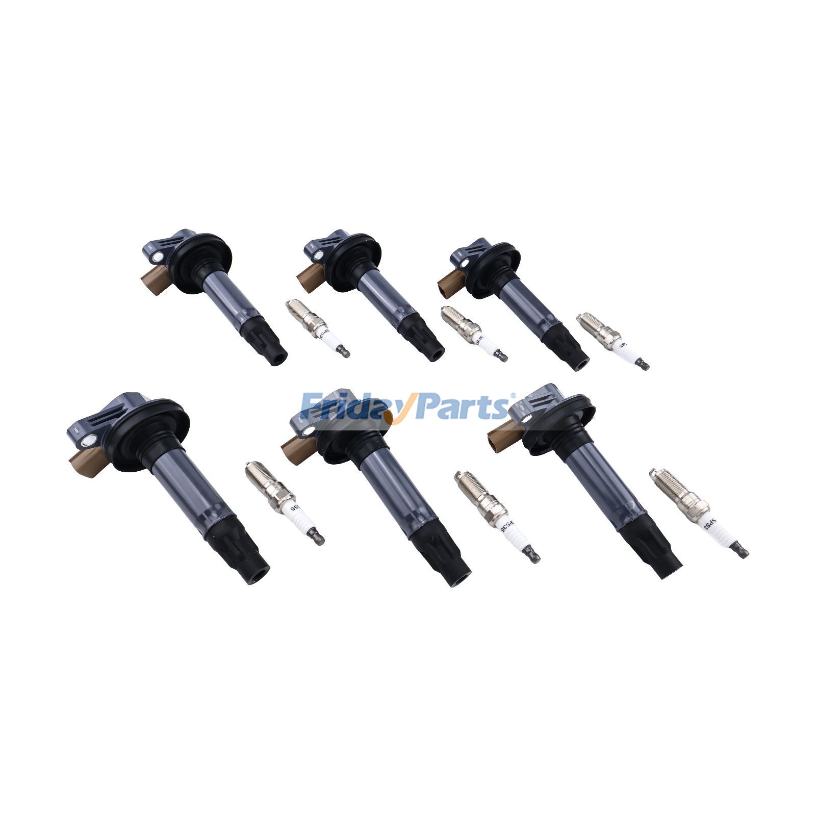 Zündspule und Iridium-Zündkerzefür Fahrzeug