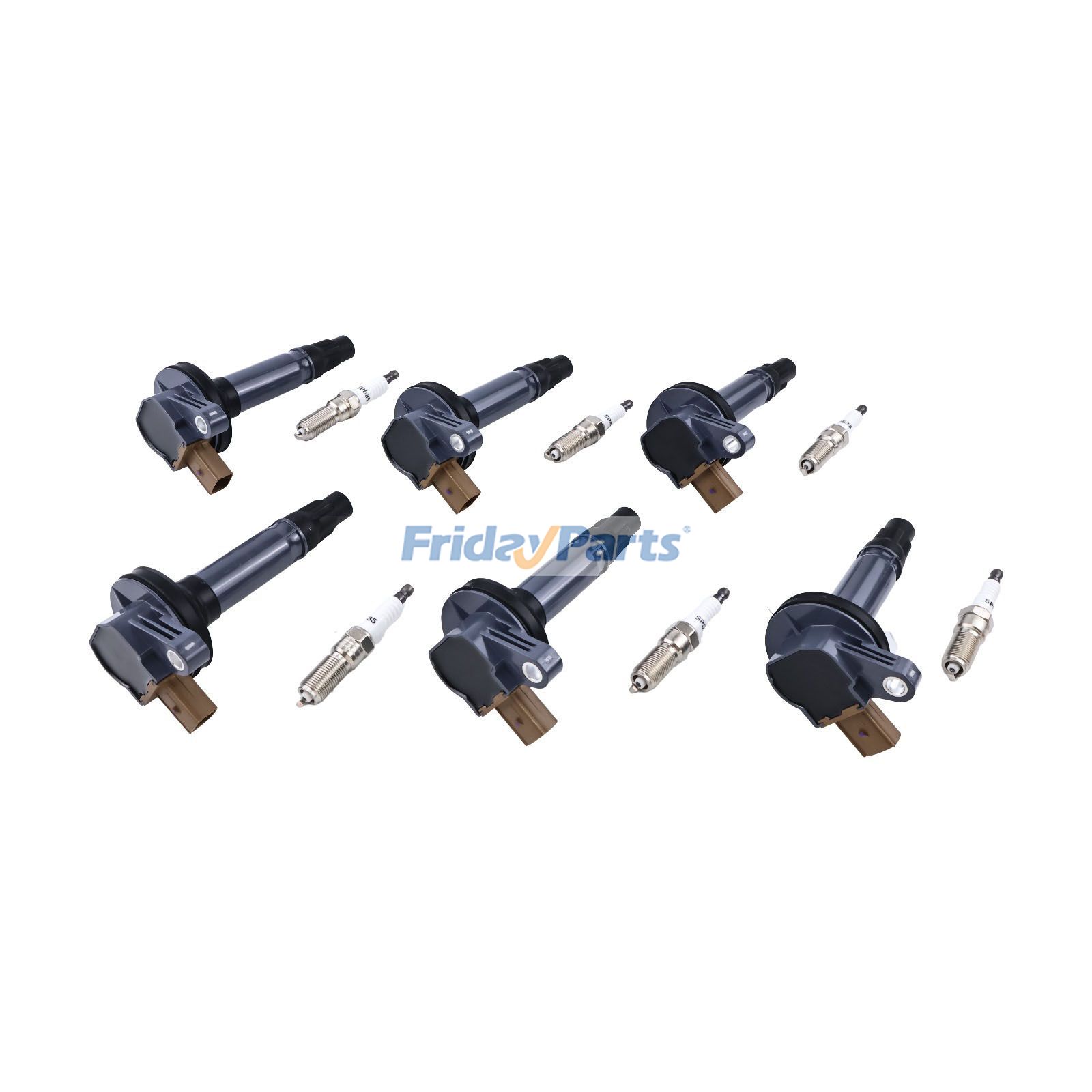 Zündspule und Iridium-ZündkerzeFür Ford