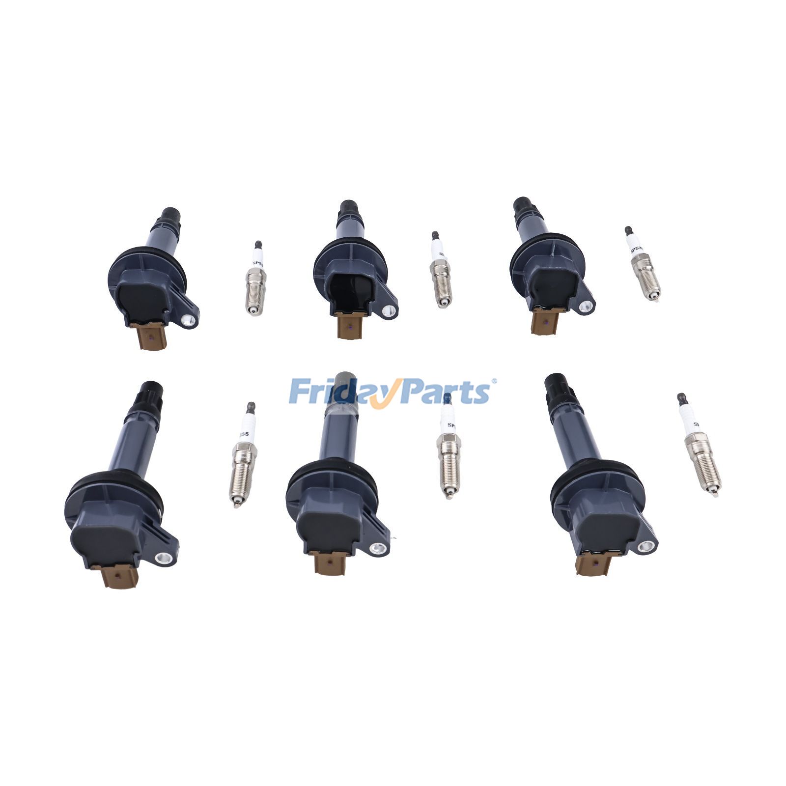 Zündspule und Iridium-Zündkerzefür FahrzeugFür Ford
