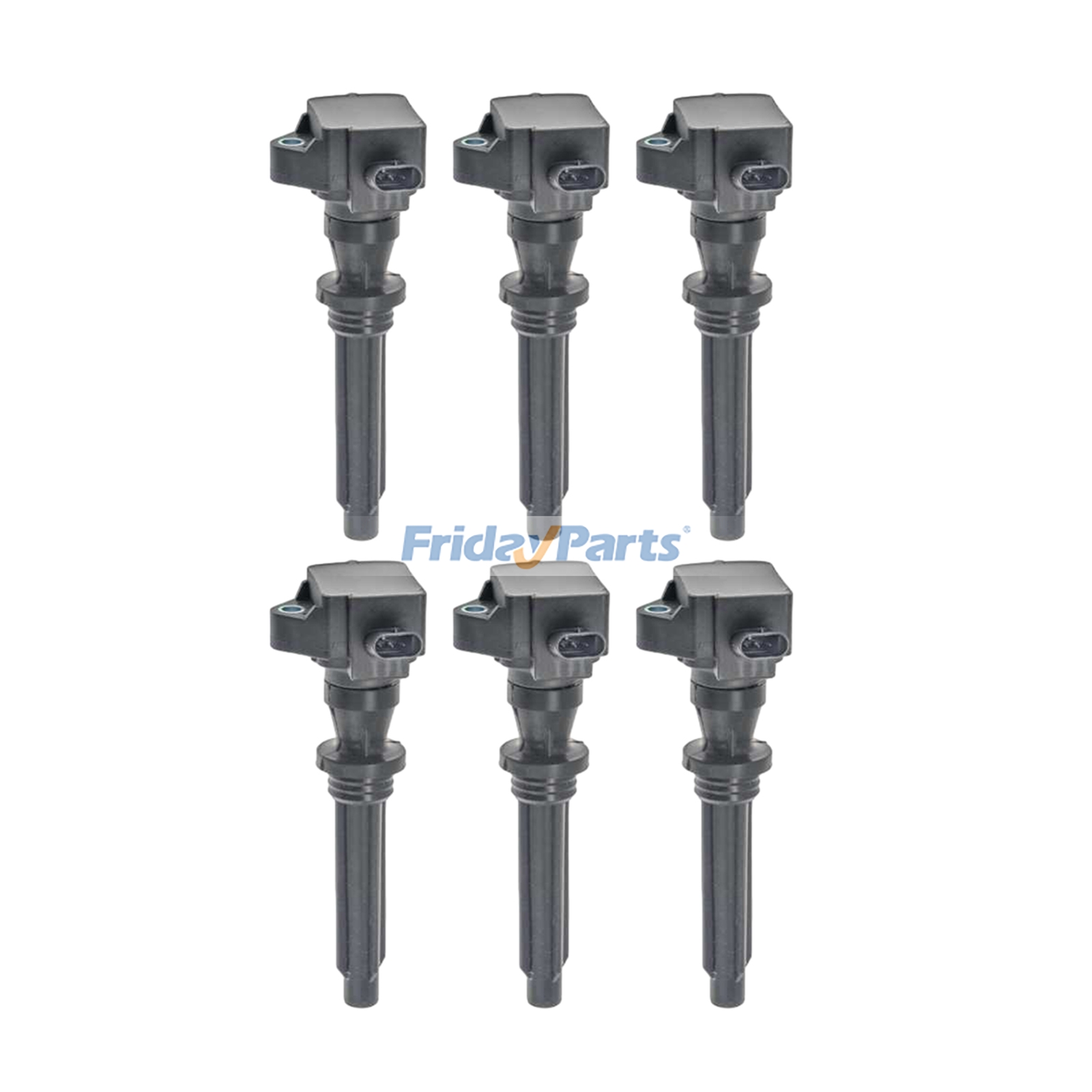 Bobines d'allumage LR035548 (6 pièces) pour Land Rover Range Rover Defender 110/130 et Jaguar F-Pace XF (2013-2025)