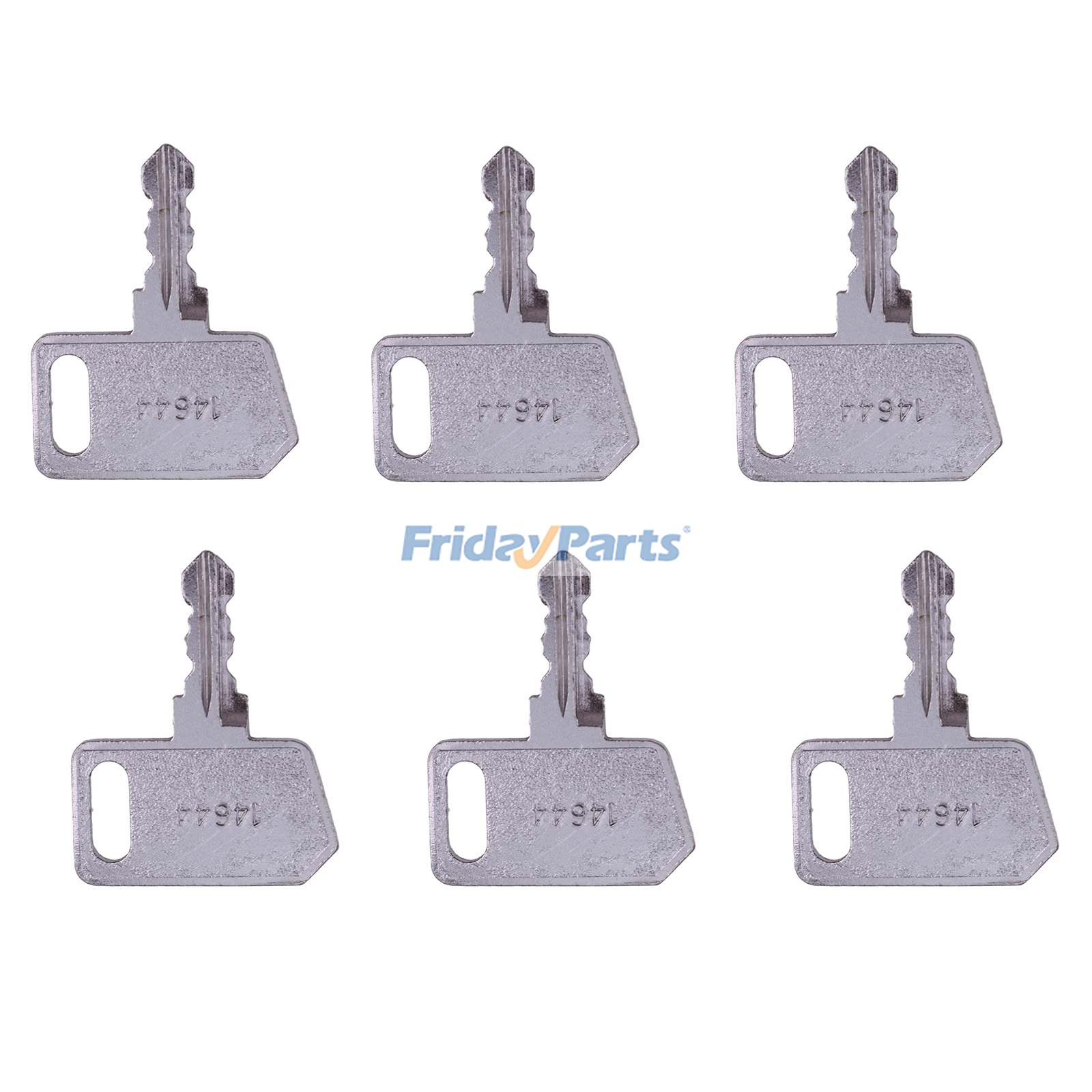 6 llaves de encendido y arranque 14644 M516 para camión volquete ADT Terex Generation 7 de FridayParts