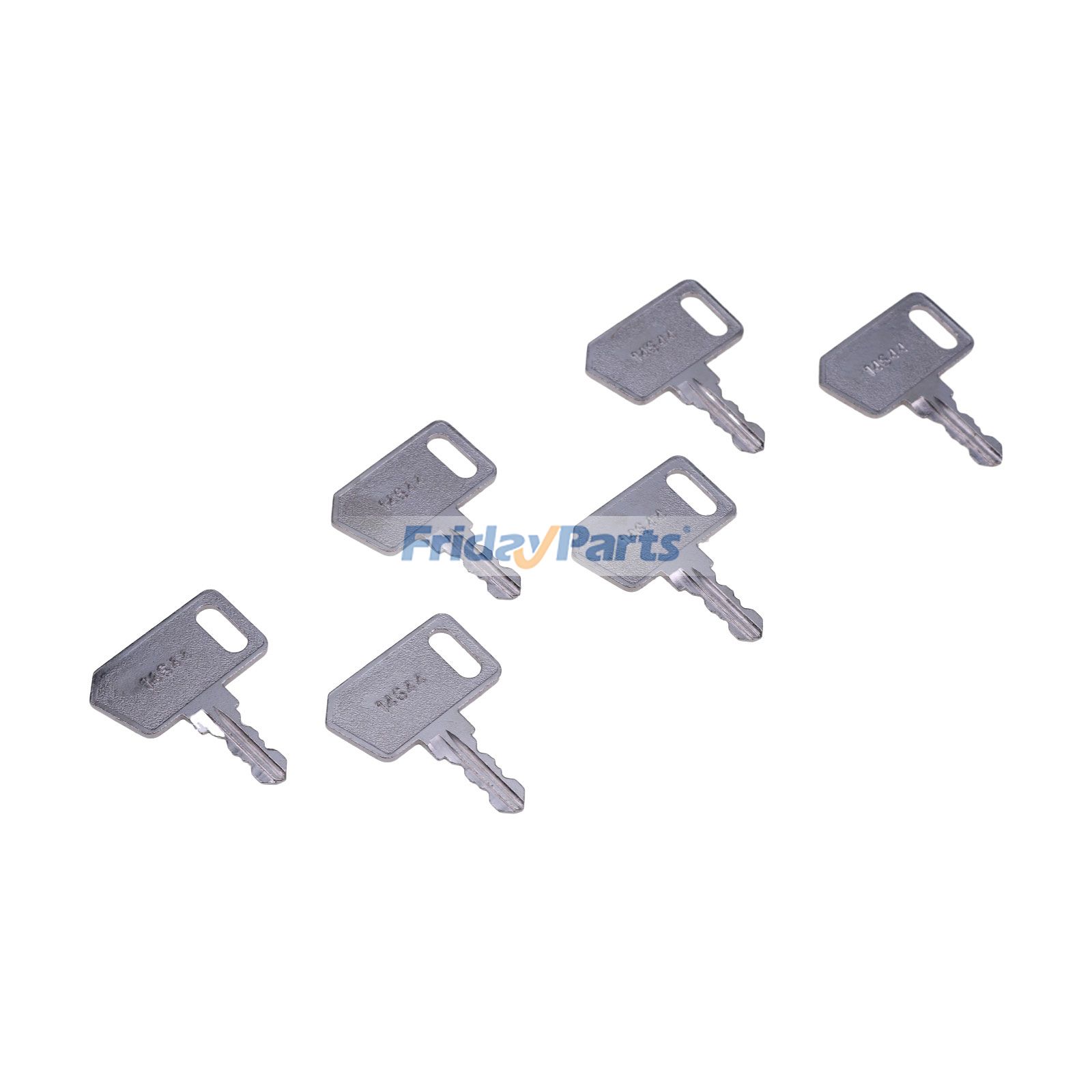 6 Pieces Ignition Starter Key 361144 for Tennant Cleaning Sweeper 6100 6200 6400 7100 7200 7300 8300 T5 T7 T12 T15 T16 T17 S20