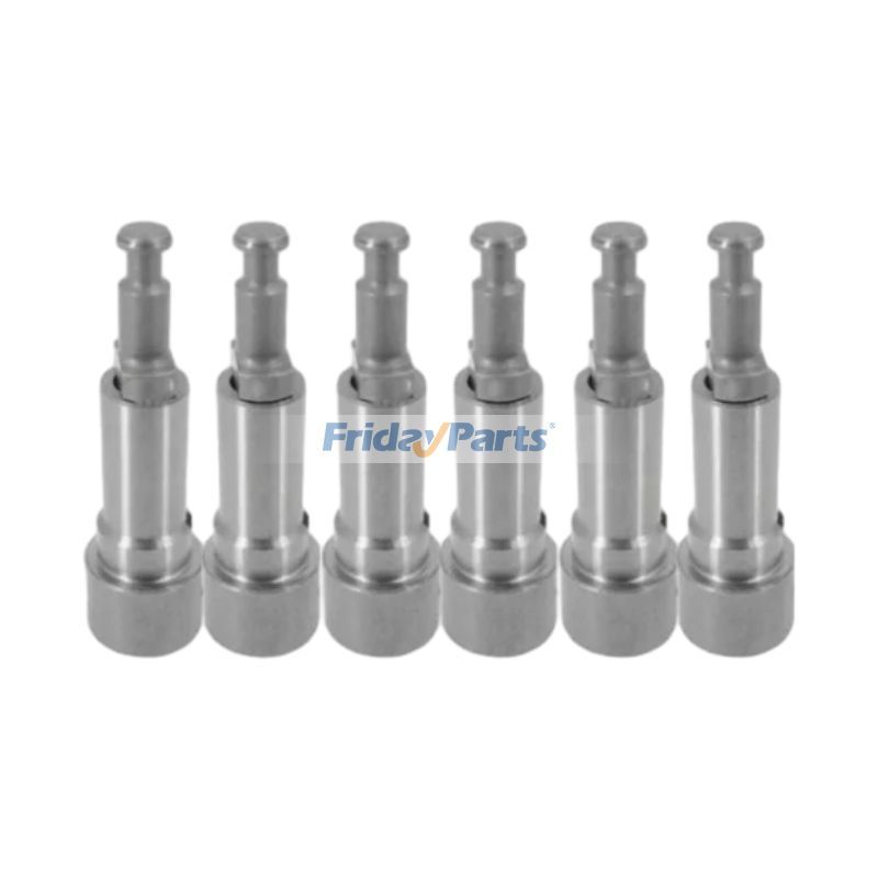 6 Pieces Injection Plunger Barrel 131153-1720 65.11125-0009S A216 for Isuzu 6BG1 Komatsu S6D108 Engine Doosan MEGA 250-V 250-III Loader
