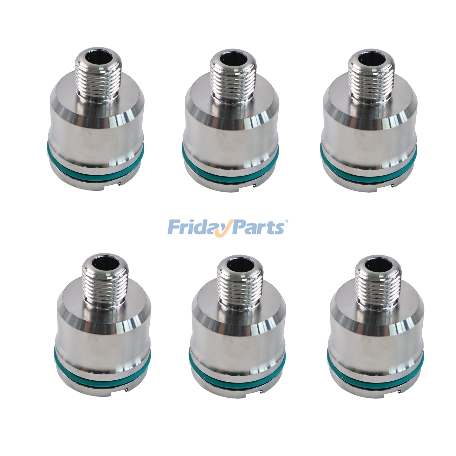 6 Stück Einspritzrohrhülse 23533148 für Detroit Motor S60 Serie 60