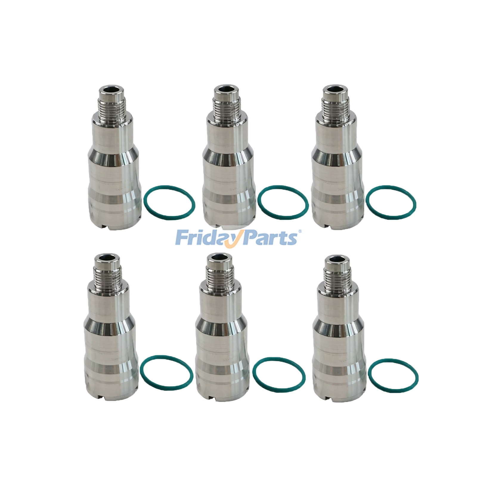 6 Stück Einspritzrohrhülse A472078027364 A4720780273 für Detroit Motor DD13 DD15 DD16 Mercedes-Benz Truck Actros Antos Arocs