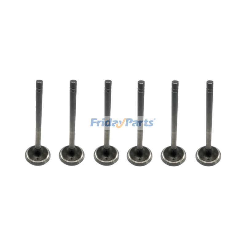 6 piezas de válvula de admisión 309-6678 para motor Caterpillar CAT C7.1 Excator 333 320 313D2 318D2 320D 323D 329D2 M313D M315 M316D M317 M318 M320 M322D