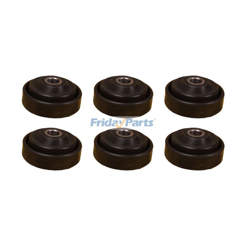 6 Pieces Isolation Mount 268-6606 for Mitsubishi Engine L3E S3L2 Caterpillar CAT Excavator 301.6C 301.8C 302.5C