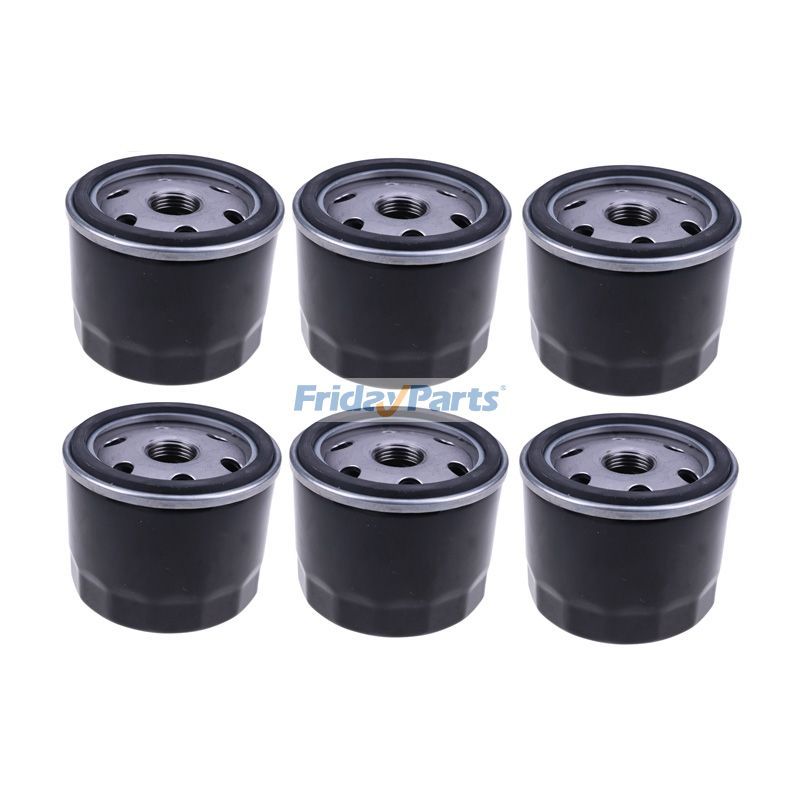 6 Pieces Oil Filter 12-050-01 12-050-01-S for Kohler Engine CH11 CH14 CH22 CH25 CH740 CV11 CV18 CV460 CV492 K582 LH775 M18 MV20 SV530 SV740 TH16