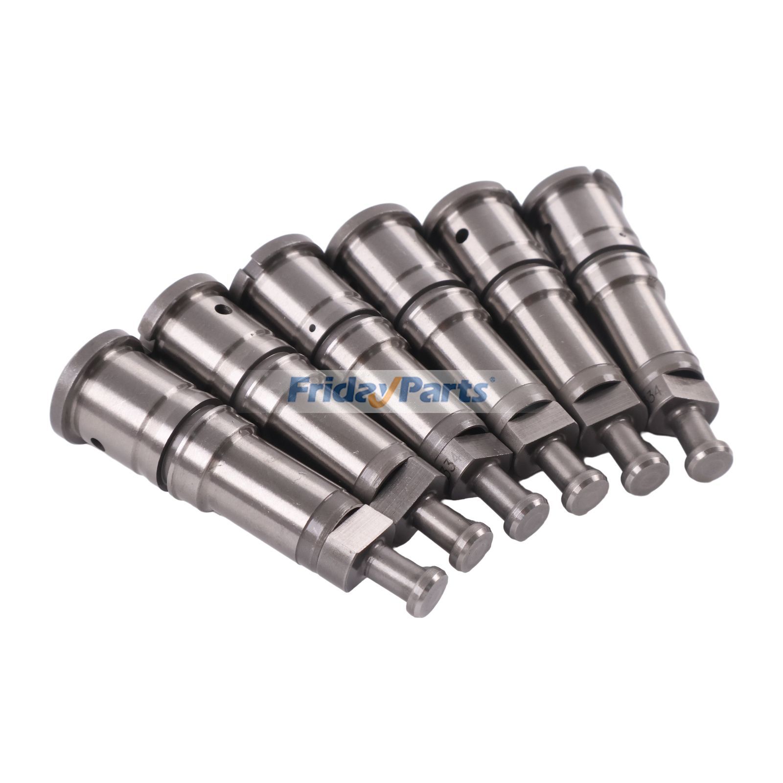 Émbolo de bomba de inyección de combustible P334 de 6 piezas 134153-5520 para motor Isuzu 10P11 de FridayParts
