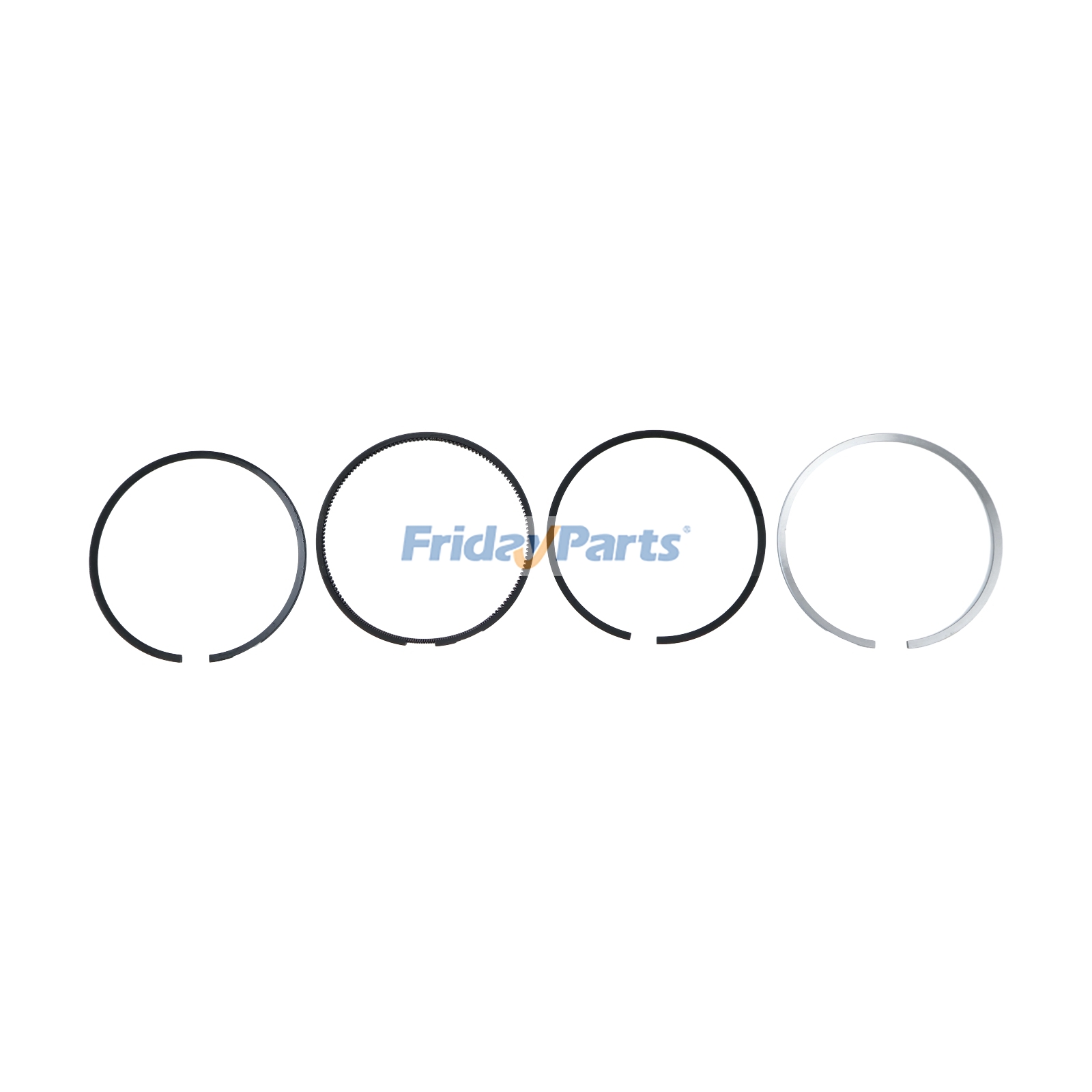 Anillo de pistón de 6 piezas 3801755 para motor Cummins NTA855A NT855 N855 N14 de FridayParts