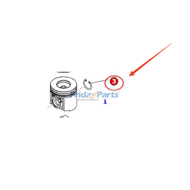 Anillo de pistón de 6 piezas 6252-31-2030 para motor Komatsu SAA6D125E, excavadora PC490LC-10, cargadora WA470-7, WA470-8, WA480-8 Para KOMATSU