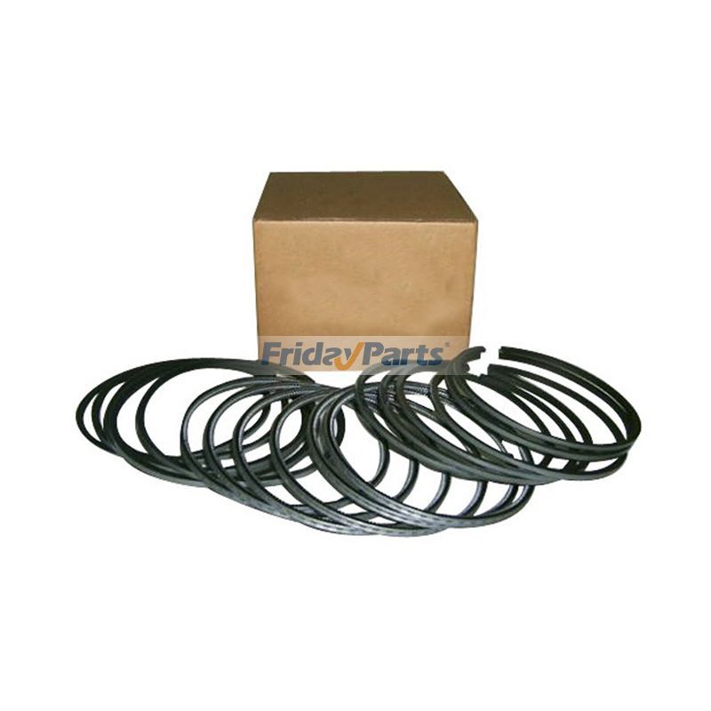6 Pieces Piston Ring 65.02503-8047 for Doosan Excavator DL200 DL200TC DL250 DL250TC DX255LC DX180LC DX190W