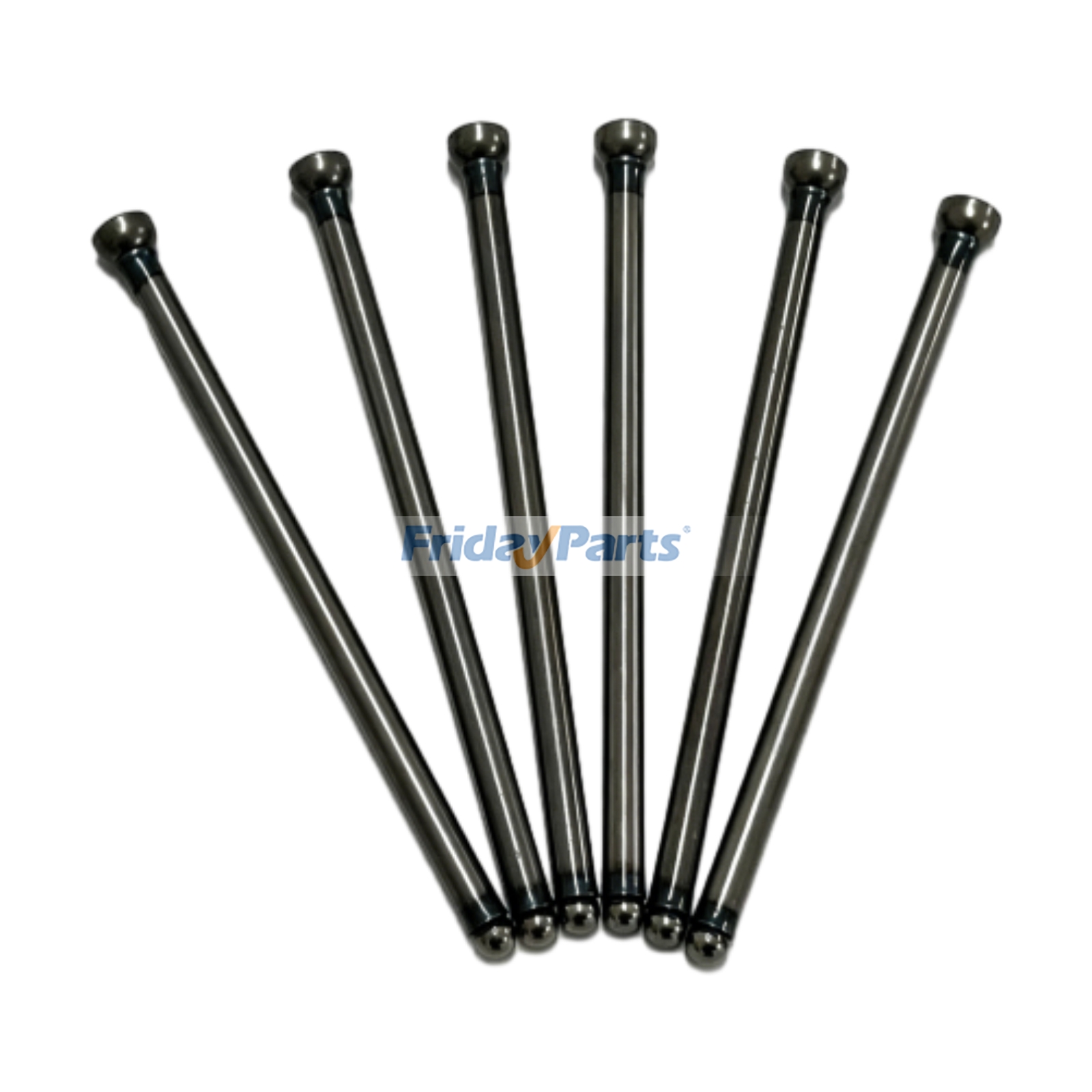 6 varillas de empuje 119515-14400 para motores Yanmar 2TNV70, 3TNM72, 3TNV74F, 3TNV70, 3TNV88F y Komatsu 2D70E-5S-BA. Calidad superior con 3 años de garantía.