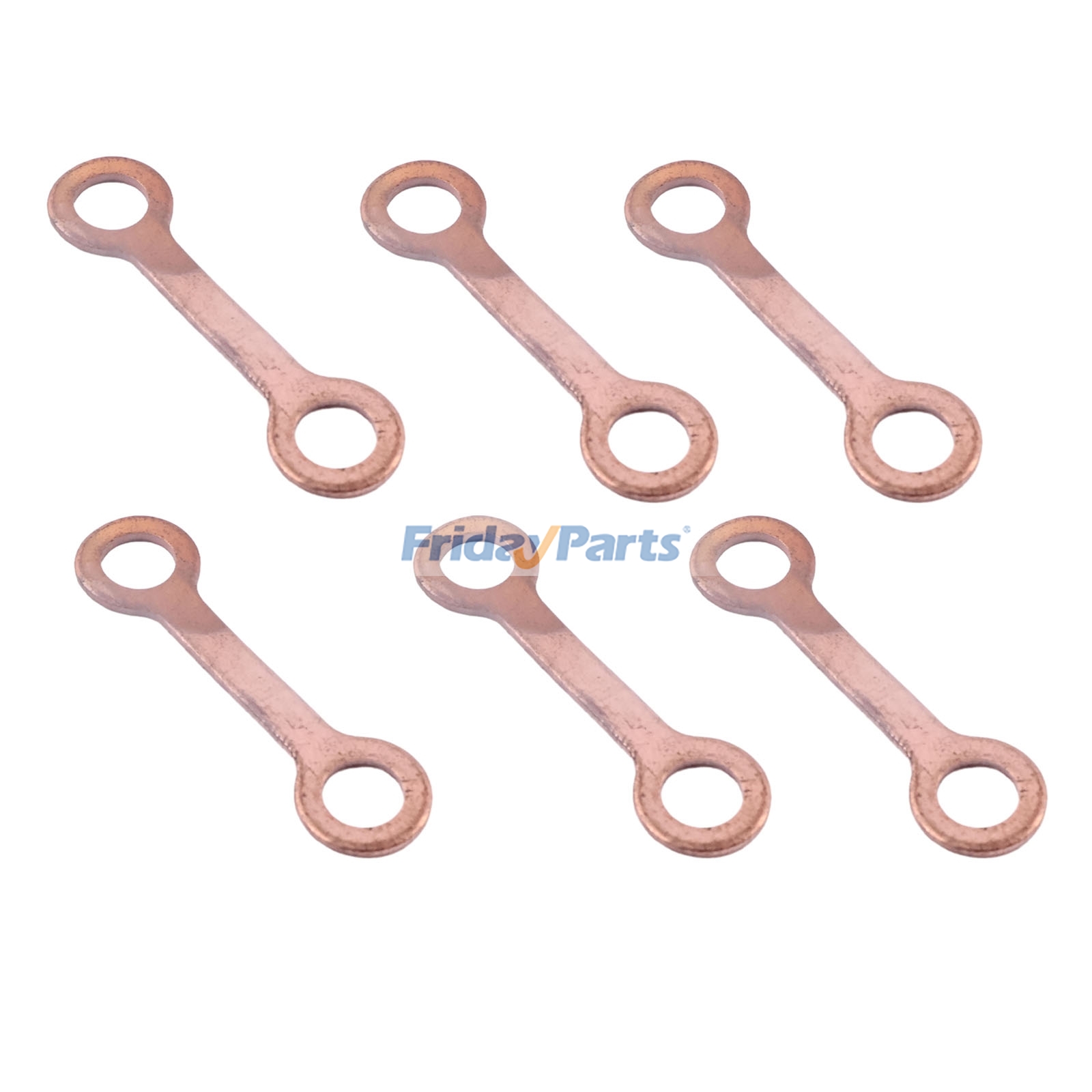 Joint de boulon de conduite de retour 6 pièces 4942278 pour moteur Cummins 12 V 3,9 L 5,9 L 1989-1998 ISB ISC8.3 QSB6.7 QSC8.3 6B5.9