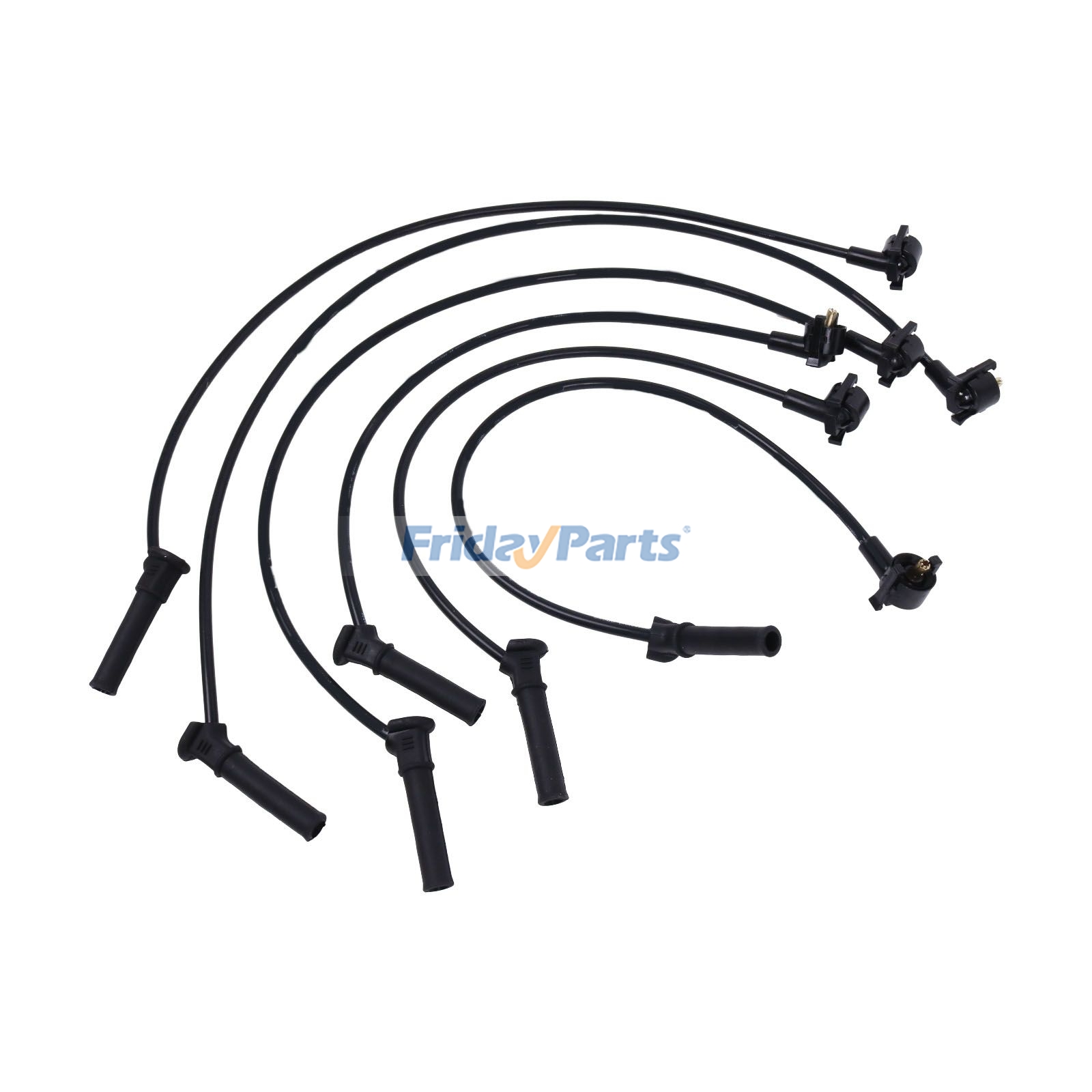 Lot de 6 fils de bougie d'allumage WFOR09 pour Ford Explorer Ranger Mustang Mazda B4000pourPour Ford,Pour Mazda