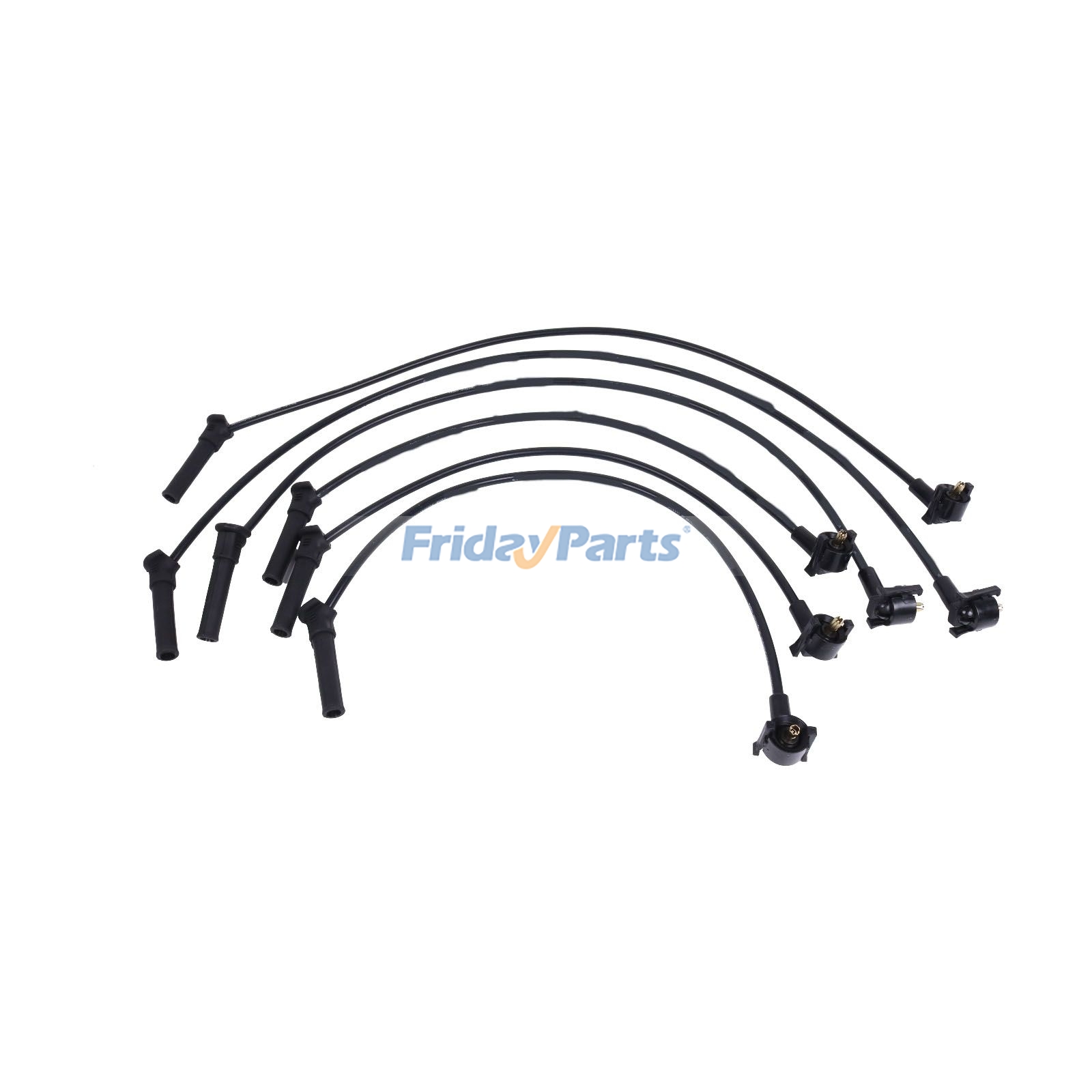 6 fils de bougie d'allumagepour Véhicule