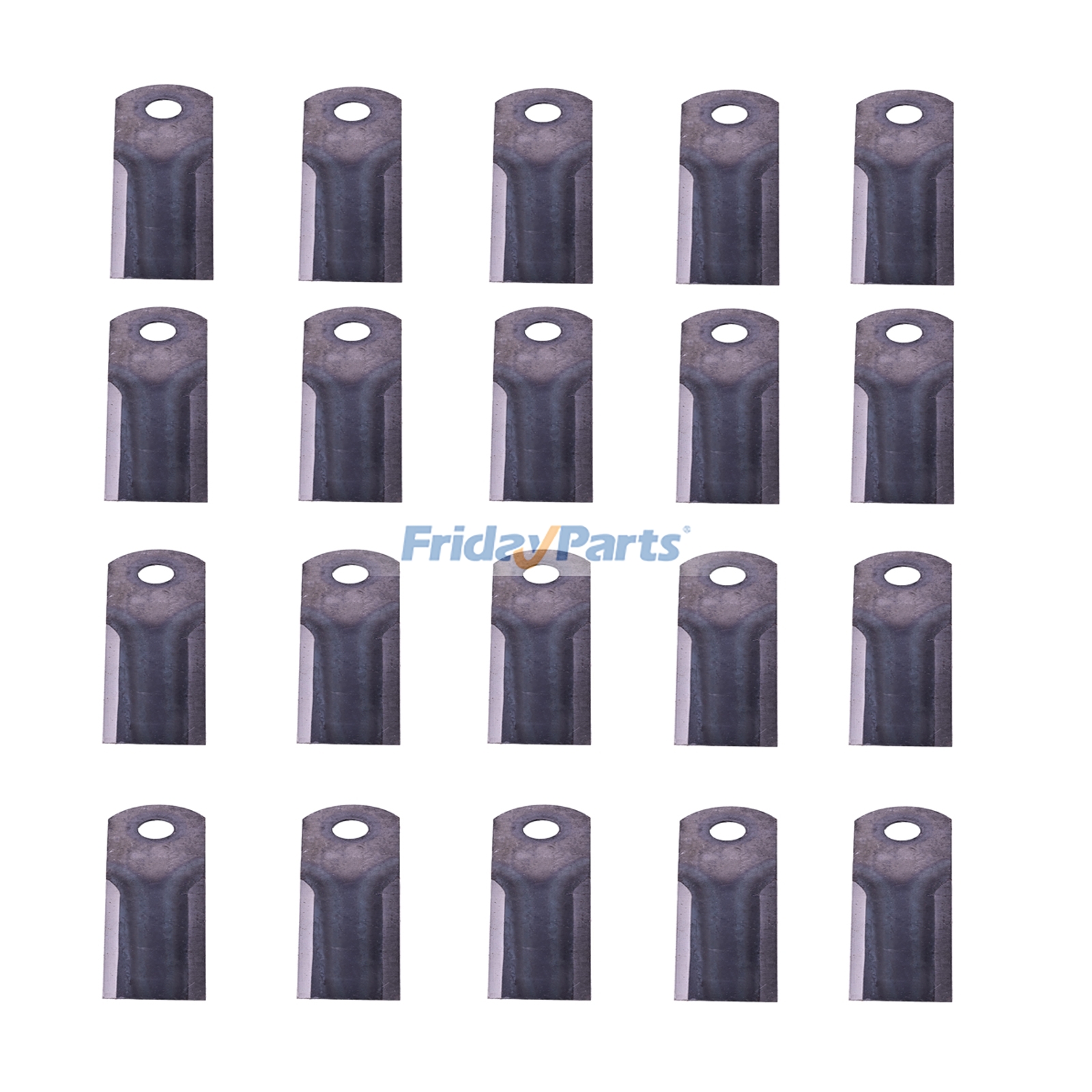 25 Pieces Straw Chopper Blade Z53454 for John Deere Engine 6068 6081 6090 Combine 9540i 9560i 9580i 9640i 9660i 9680i 9780i WTS 2064 2066 2254 2256