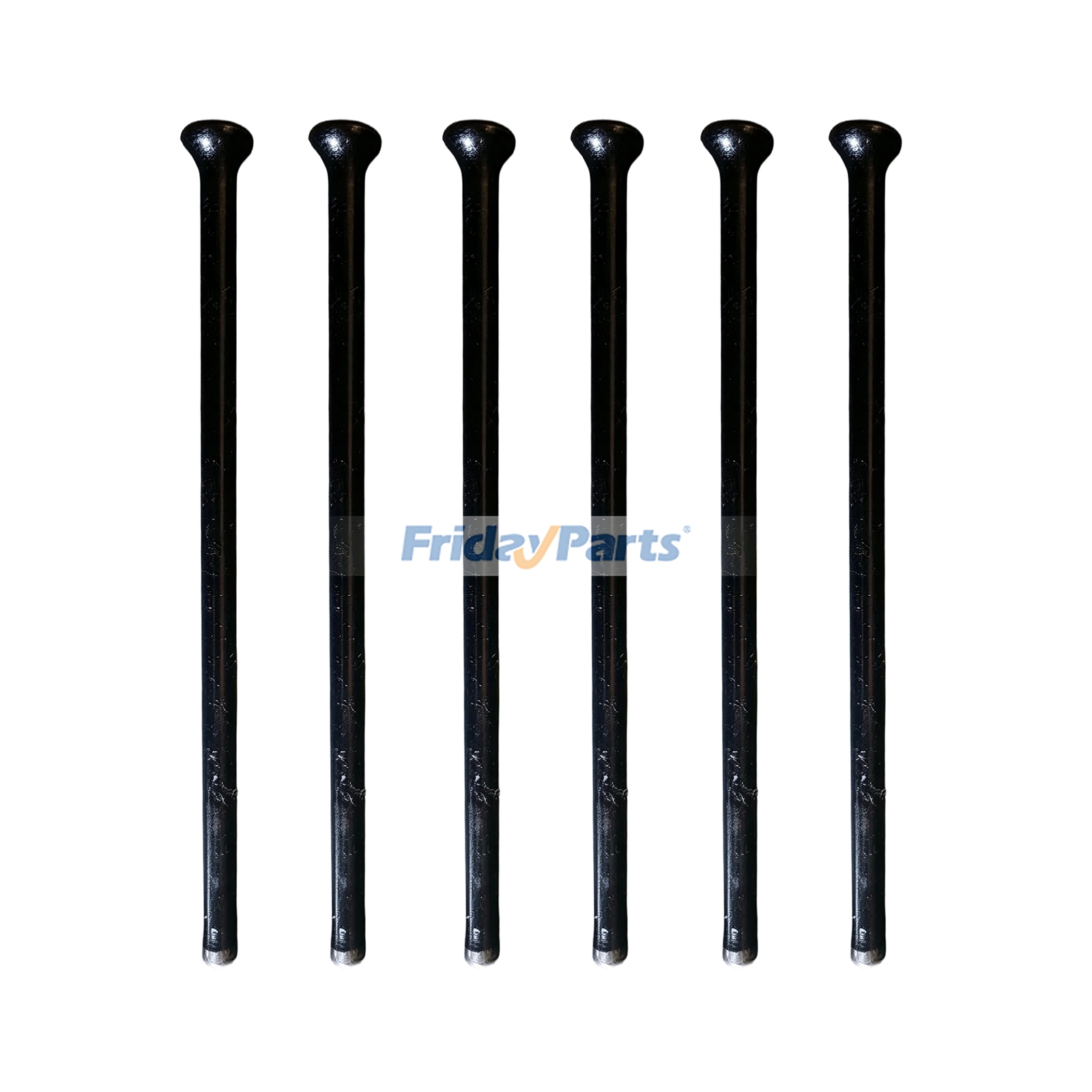 6 Pieces Valve Push Rod for Kubota Engine D1462 Premium Quality with 3-Year Warranty