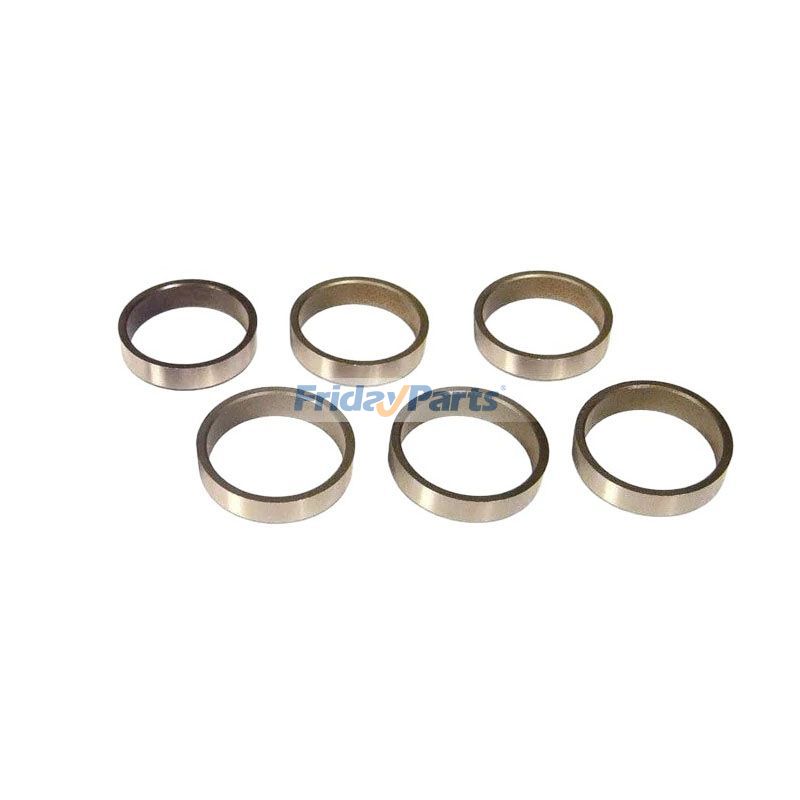 6 Pieces Valve Seat Exhaust Ring 65.03203-1028D for Doosan Loader DL250A DL300A Excavator Solar 200W-III 300LC-7A