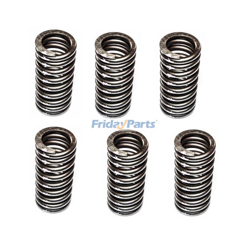 6 Pieces Valve Spring 3639621 4346579 for Cummins QSK23 QSK78 CM2250 CM2350 CM500