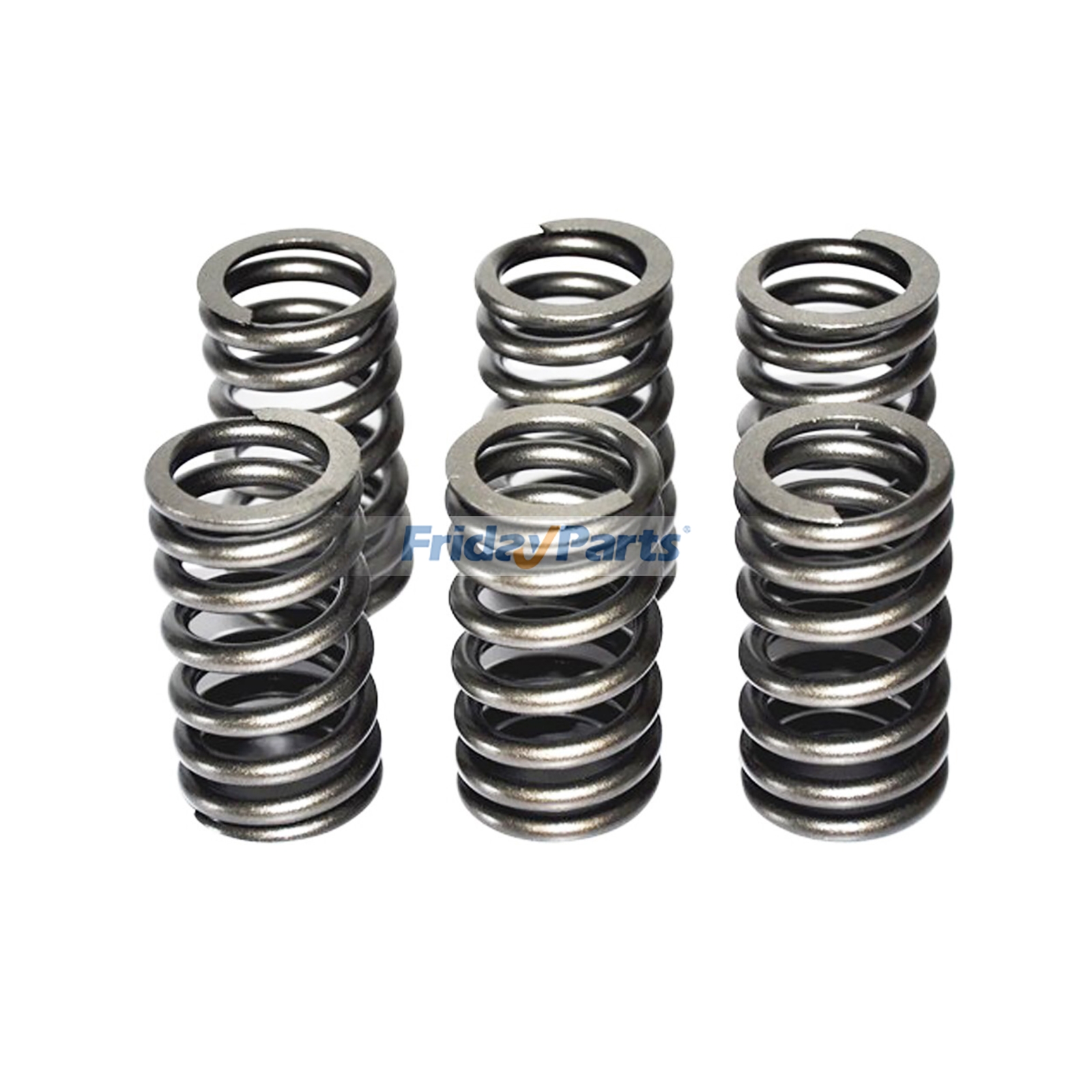 6 Pieces Valve Spring 3916588 3916587 3925026 for Cummins Engine 4B3.9 6C8.3 C8.3L