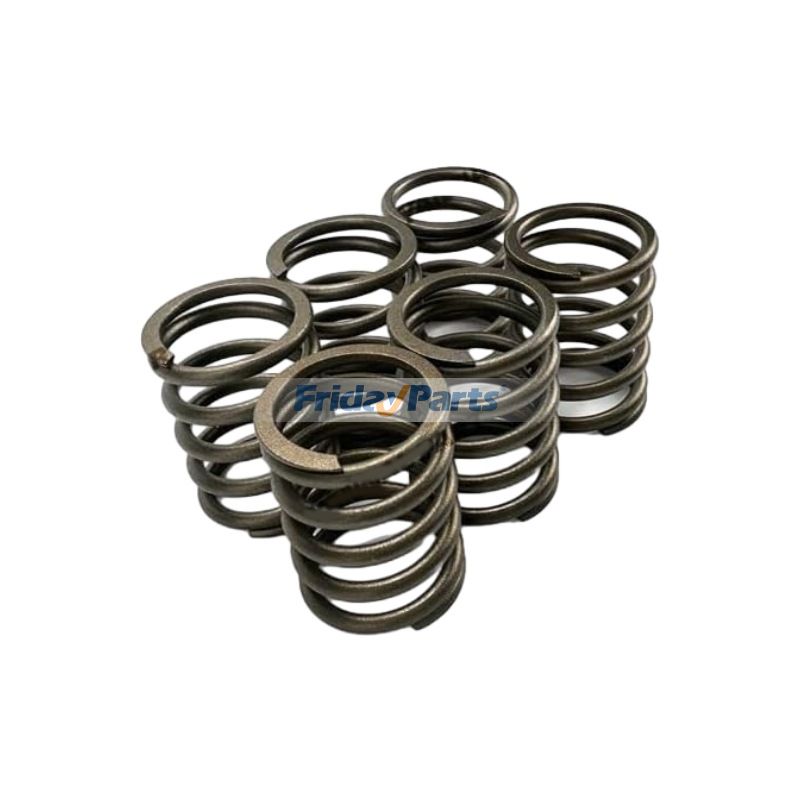 6 Pieces Valve Spring for Mitsubishi Engine L3E