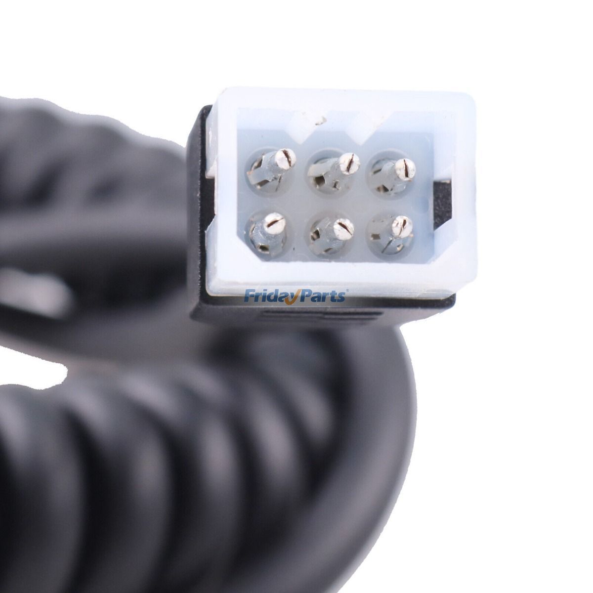 6 Pin Straight Blade Handheld Controller Cord for Western Fisher Snow Plow for Snow Equipment