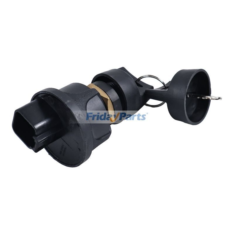 Interrupteur d'allumage Littelfuse 95060-06 6 broches 3 positions pour chariot élévateur, excavatrice, chargeur, bulldozer, tracteur, moissonneuse, voiturette de golf, VTT, bateau