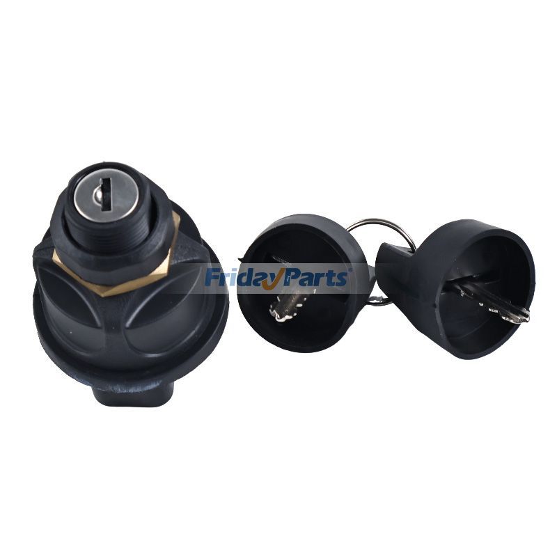 Interruptor de encendido Littelfuse 95060-06 de 6 pines y 3 posiciones para montacargas, excavadora, cargador, bulldozer, tractor, cosechadora, carrito de golf, cuatrimoto, barco. de FridayParts