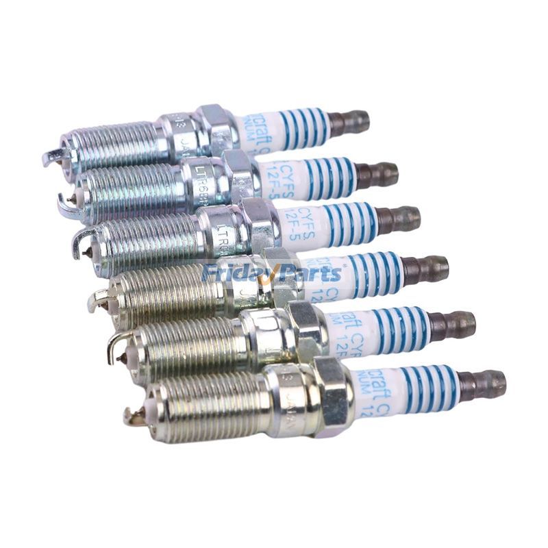 6 bujías SP520 SP-520 CYFS12F5 CYFS-12F-5 para Ford Edge Explorer Flex 3.5L F-150 3.3L Mustang Transit-150 250 350 3.7L Lincoln Continental MKS MKT MKX MKZ 3.7L Para Ford,Para OTRA MARCA