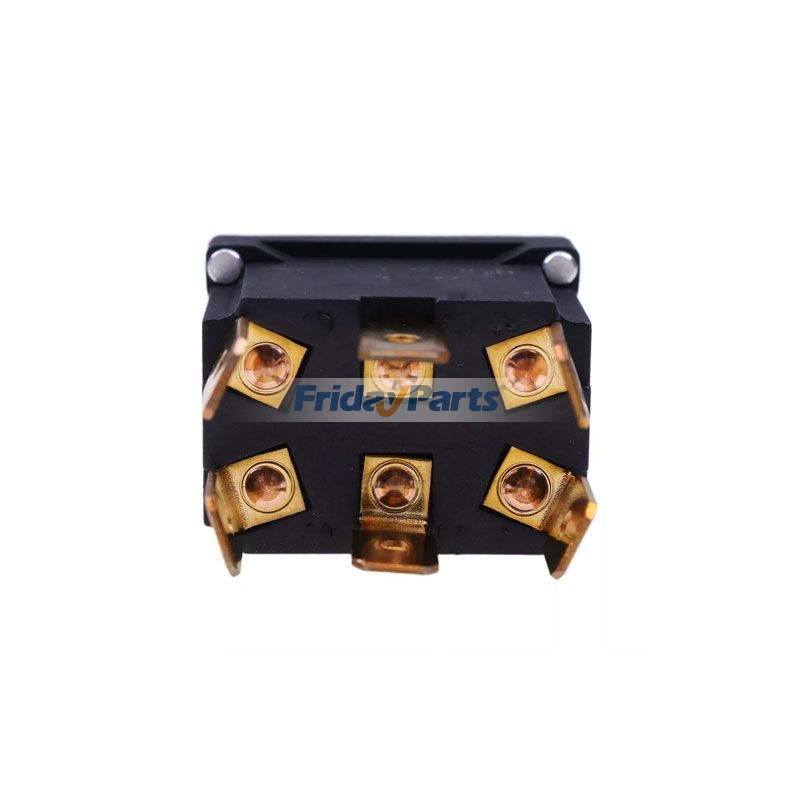 6 Terminal 3 Position On-Off-On Headlamp Control Toggle Switch for Truck