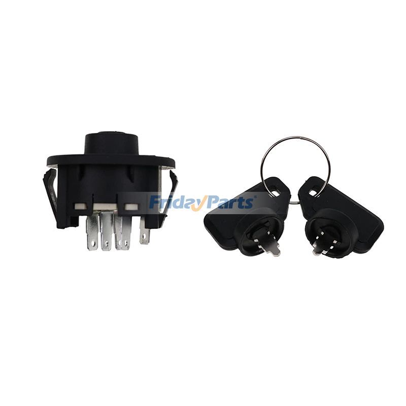 Others 6 Terminal Ignition Switch With 2 Keys Time Cutter