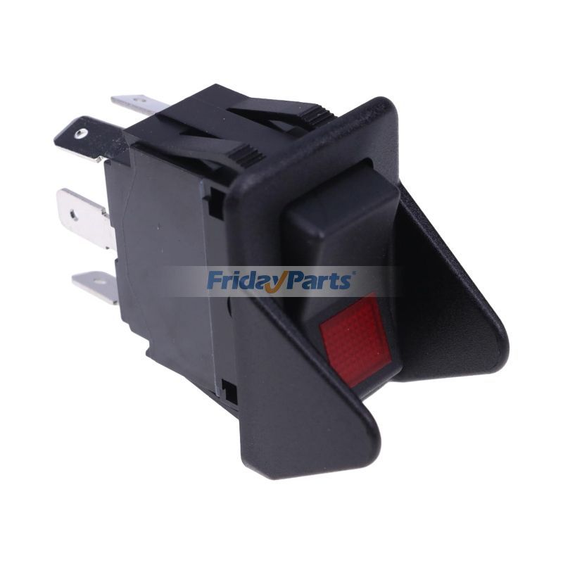 Muncie FR63 FR64 FR67 シリーズ パワーテイクオフ ダンプトラック用 6 端子ロッカースイッチ 30T37620