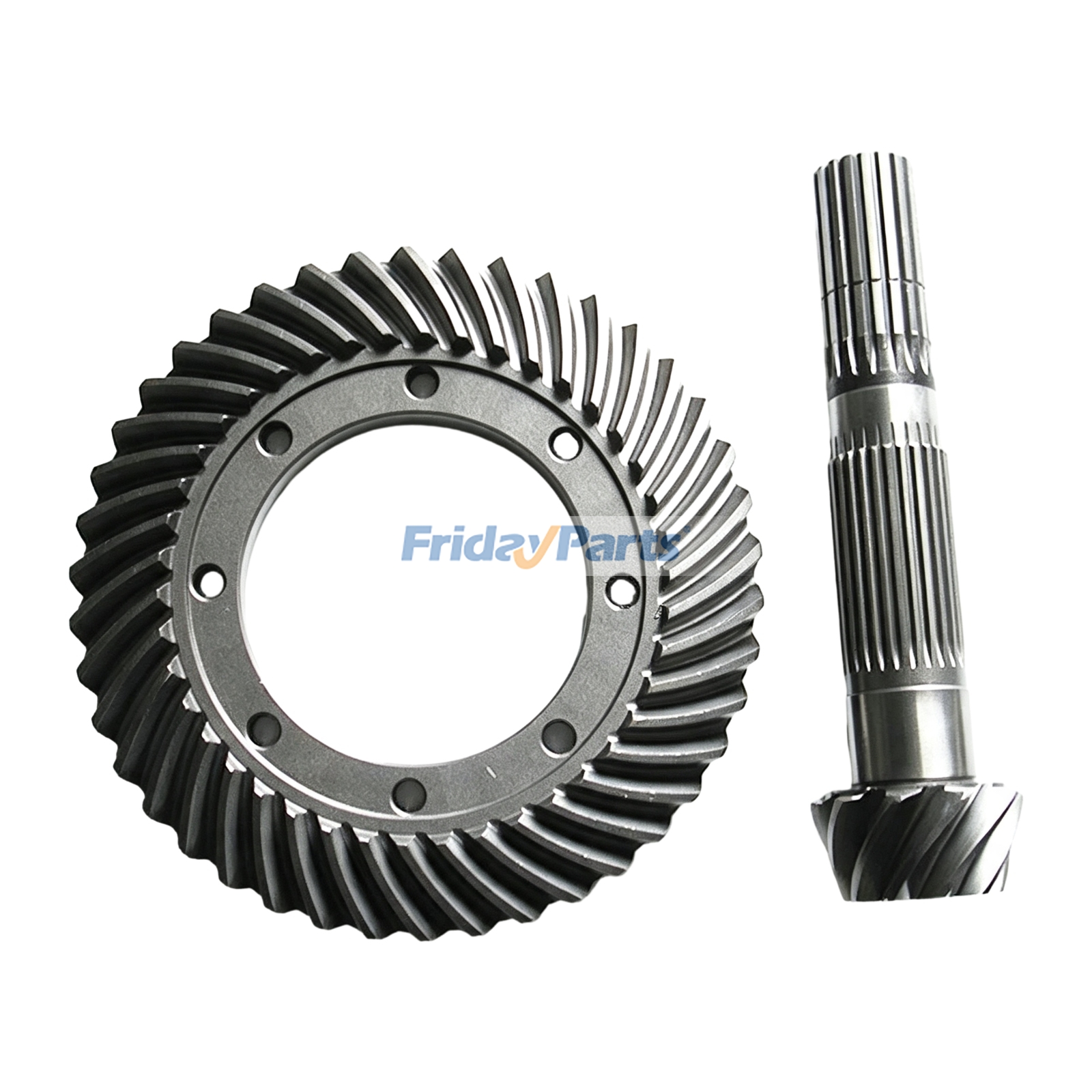 Juego de engranajes de corona y piñón de 6 dientes TC412-99340 para tractor Kubota L4018 L3301F L3301DT L3901F L3901DT para Tractor
