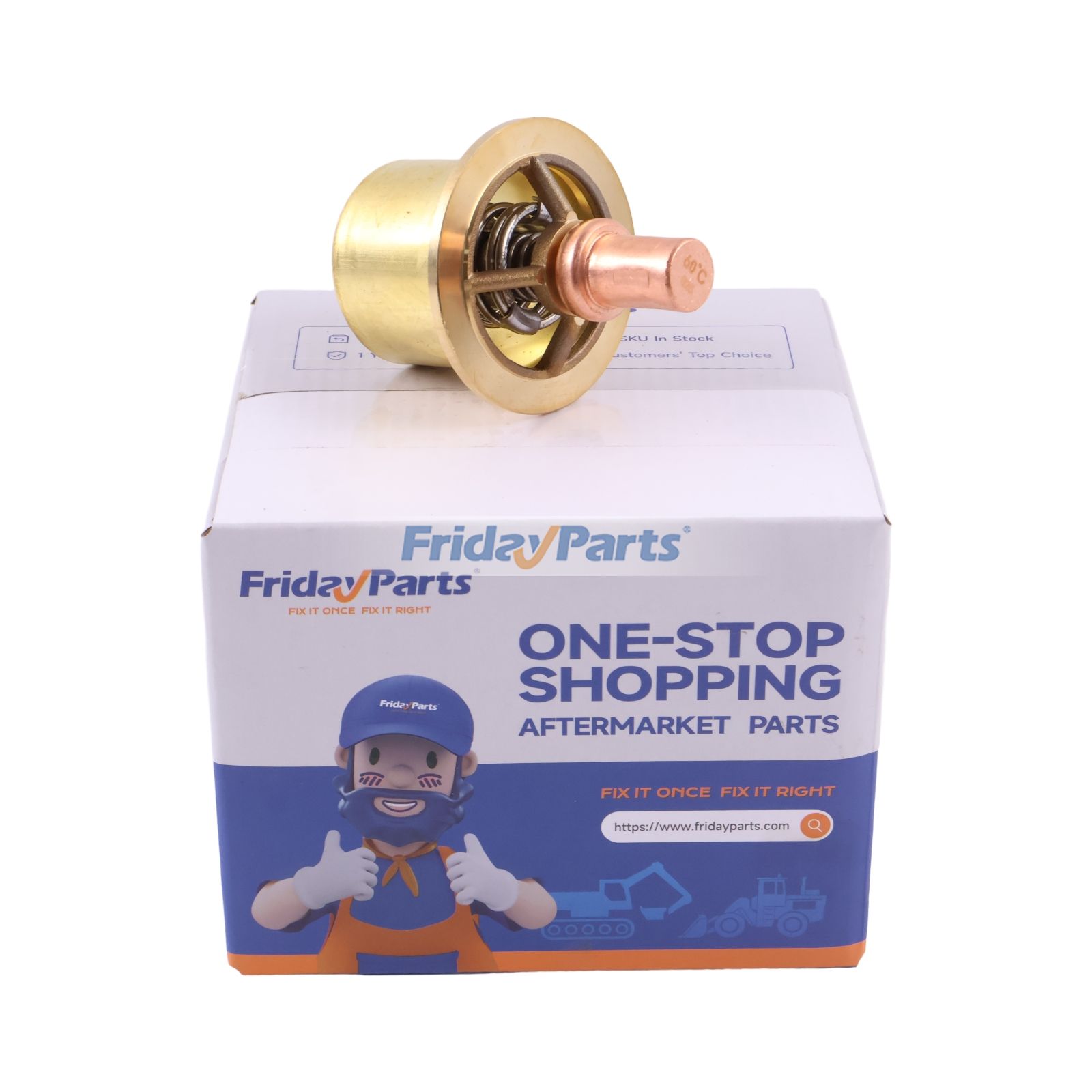 60 Degrees Thermostatic Valve Control 22125249 for Ingersoll Rand Air Compressor